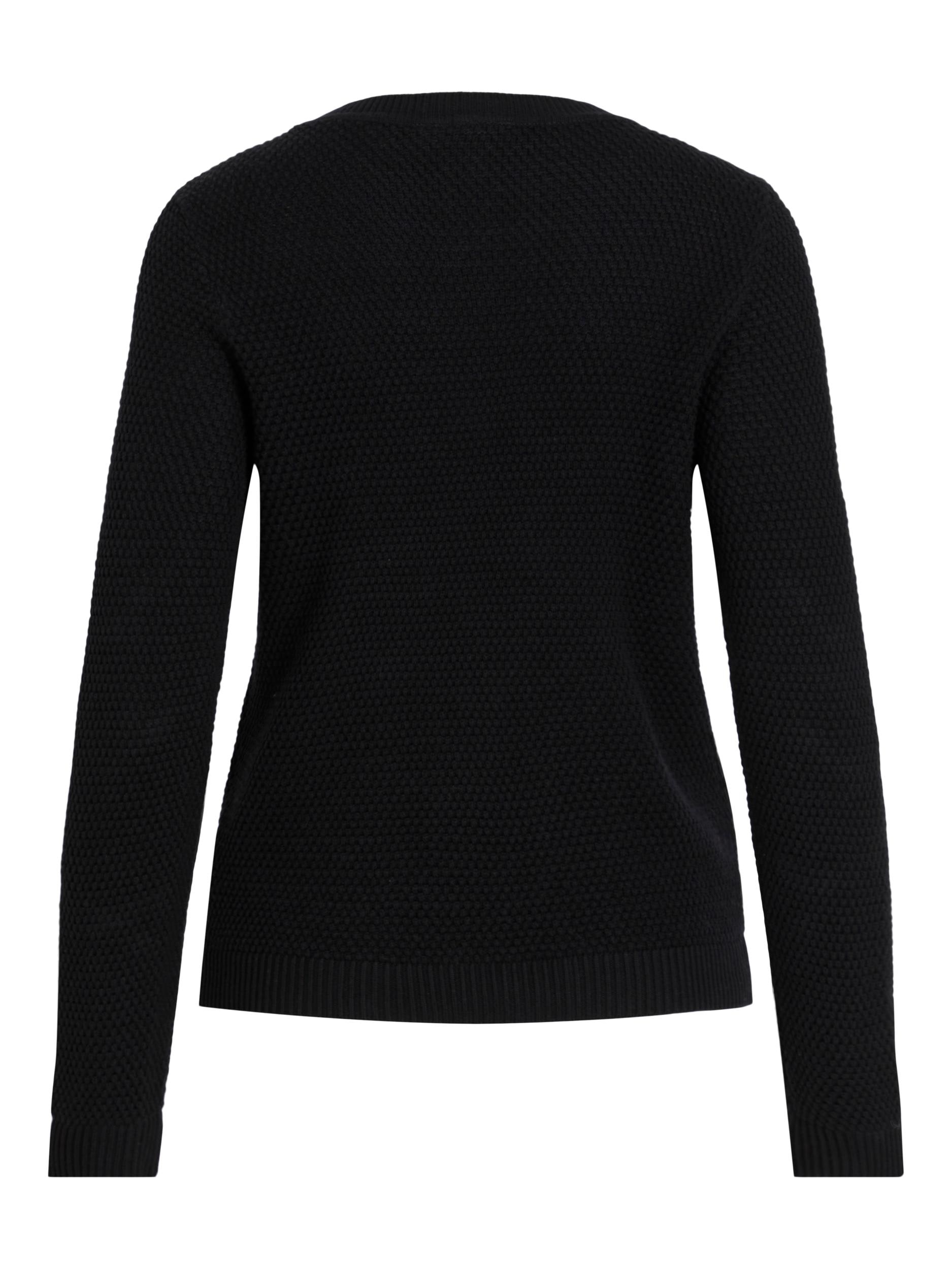 Vila Rundhalspullover »VIDALO O-NECK L/S KNIT TOP- NOOS«