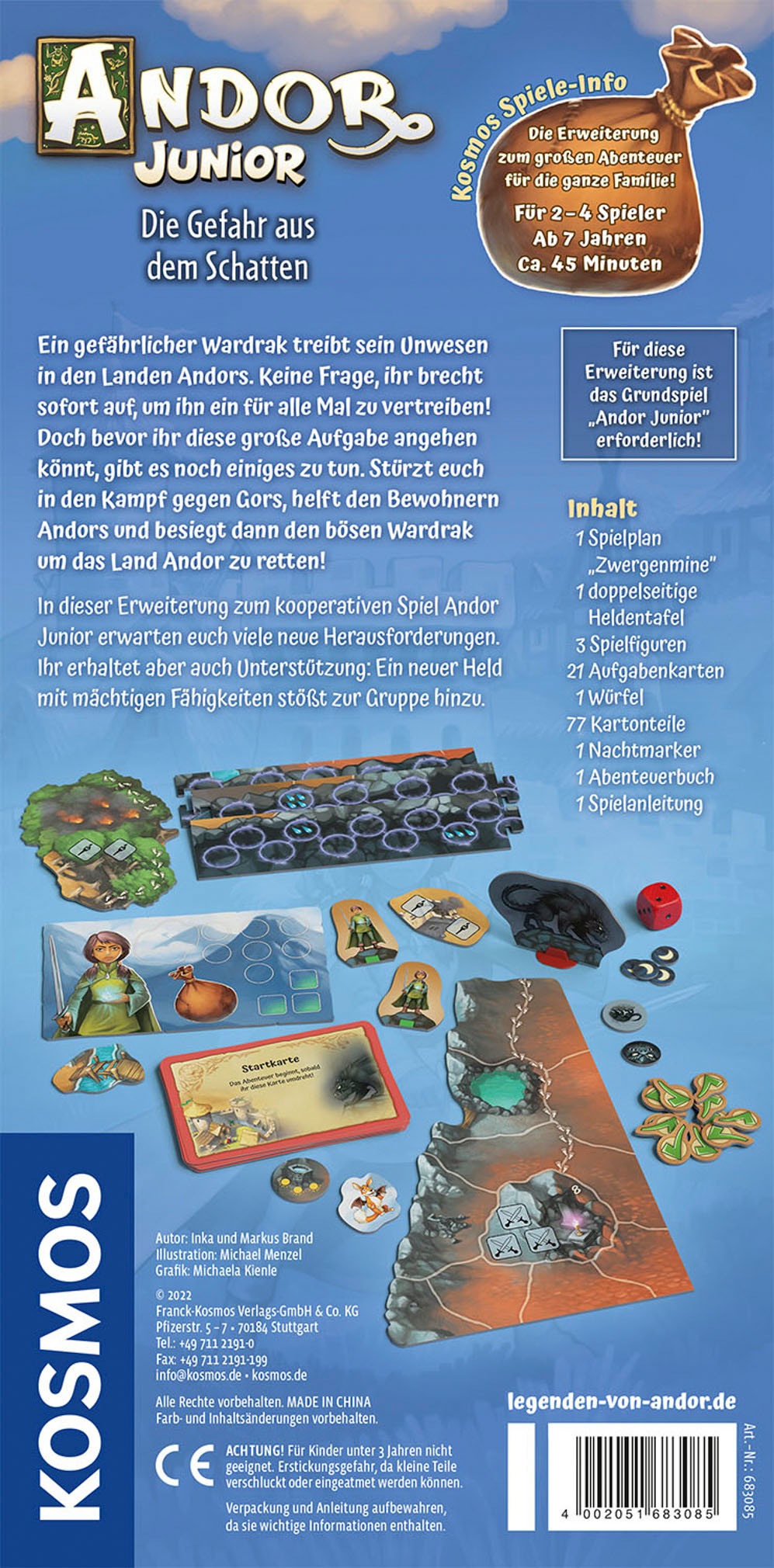 Kosmos Spiel »Andor Junior, Erweiterung«, Made in Germany