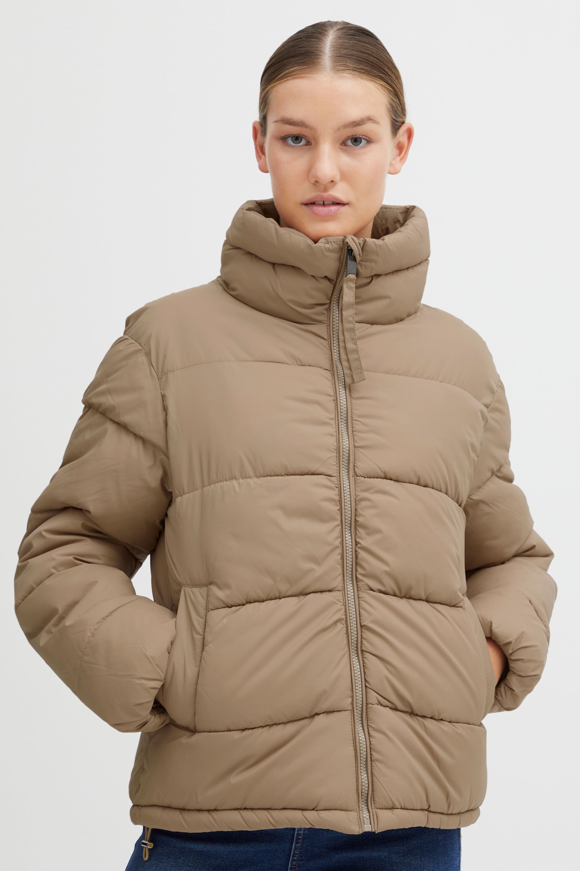 OXMO Steppjacke »Steppjacke OXBodila«, ohne Kapuze