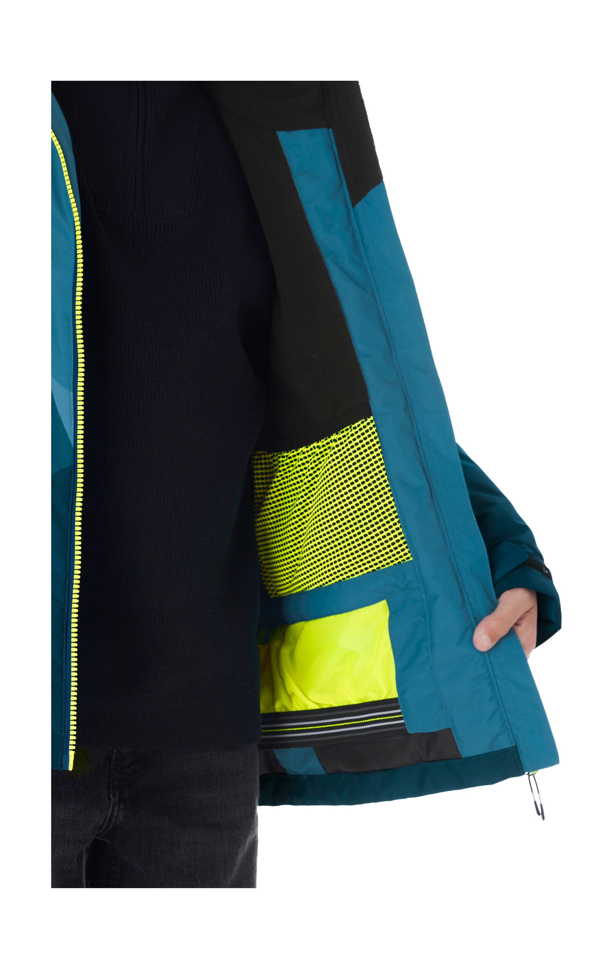 Killtec Skijacke »KSW 383 BYS SKI JCKT« Wasser- und winddichte Skijacke mit verstellbarer Kapuze