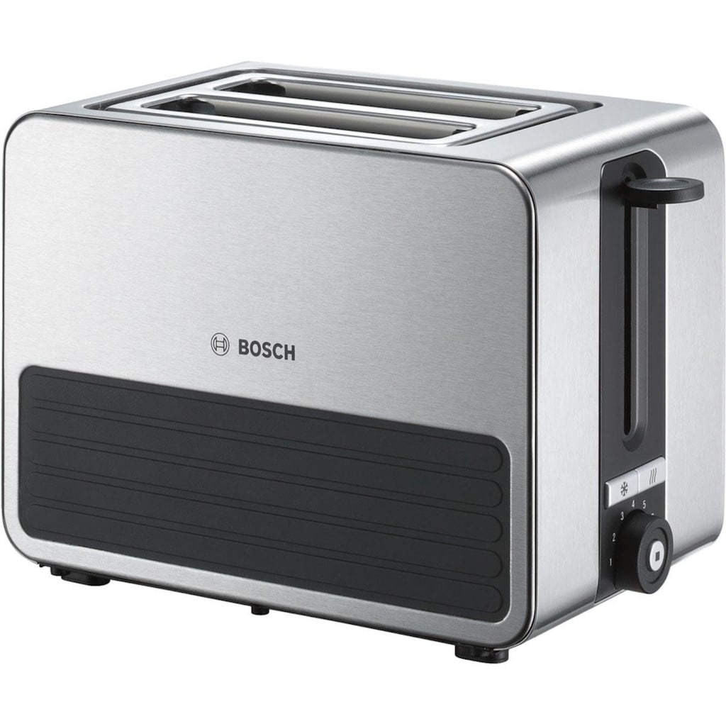 BOSCH Toaster »TAT7S25«, 2 kurze Schlitze, für 2 Scheiben, 1050 W