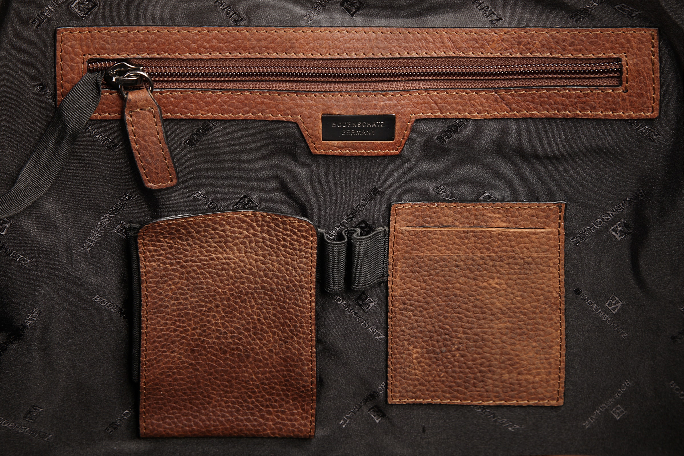 BODENSCHATZ Aktentasche echt Leder