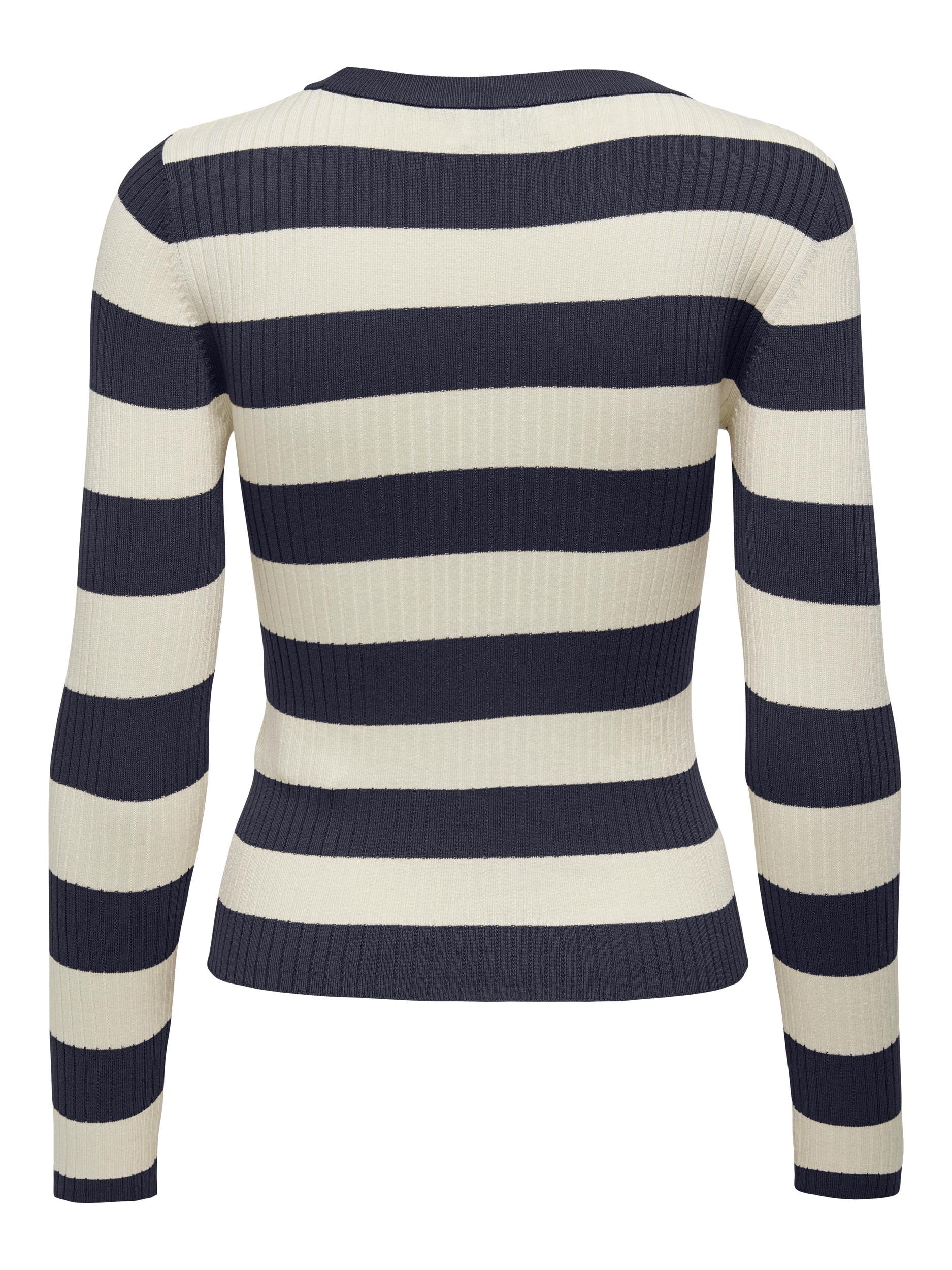 JDY Rundhalspullover »JDYPLUM L/S O-NECK PULLOVER KNT NOOS«
