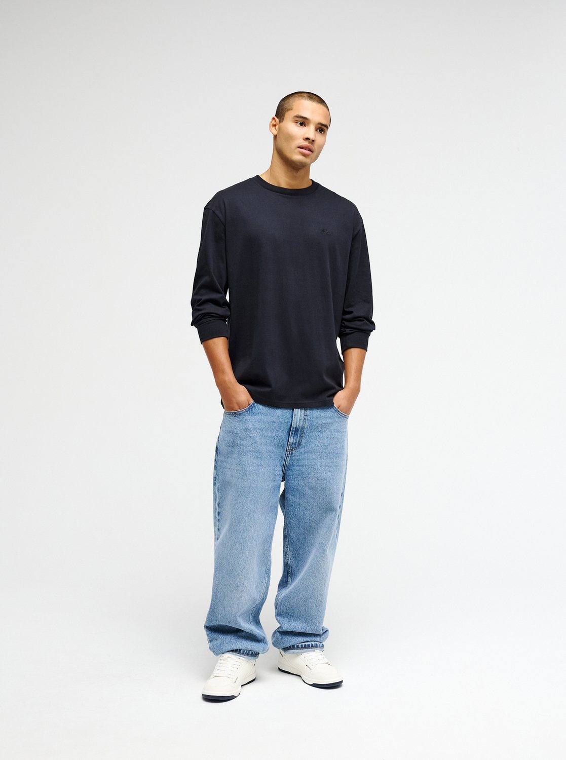 Quiksilver Langarmshirt »SALT WATER LS« aus Baumwolle, in den Größen S bis XXL