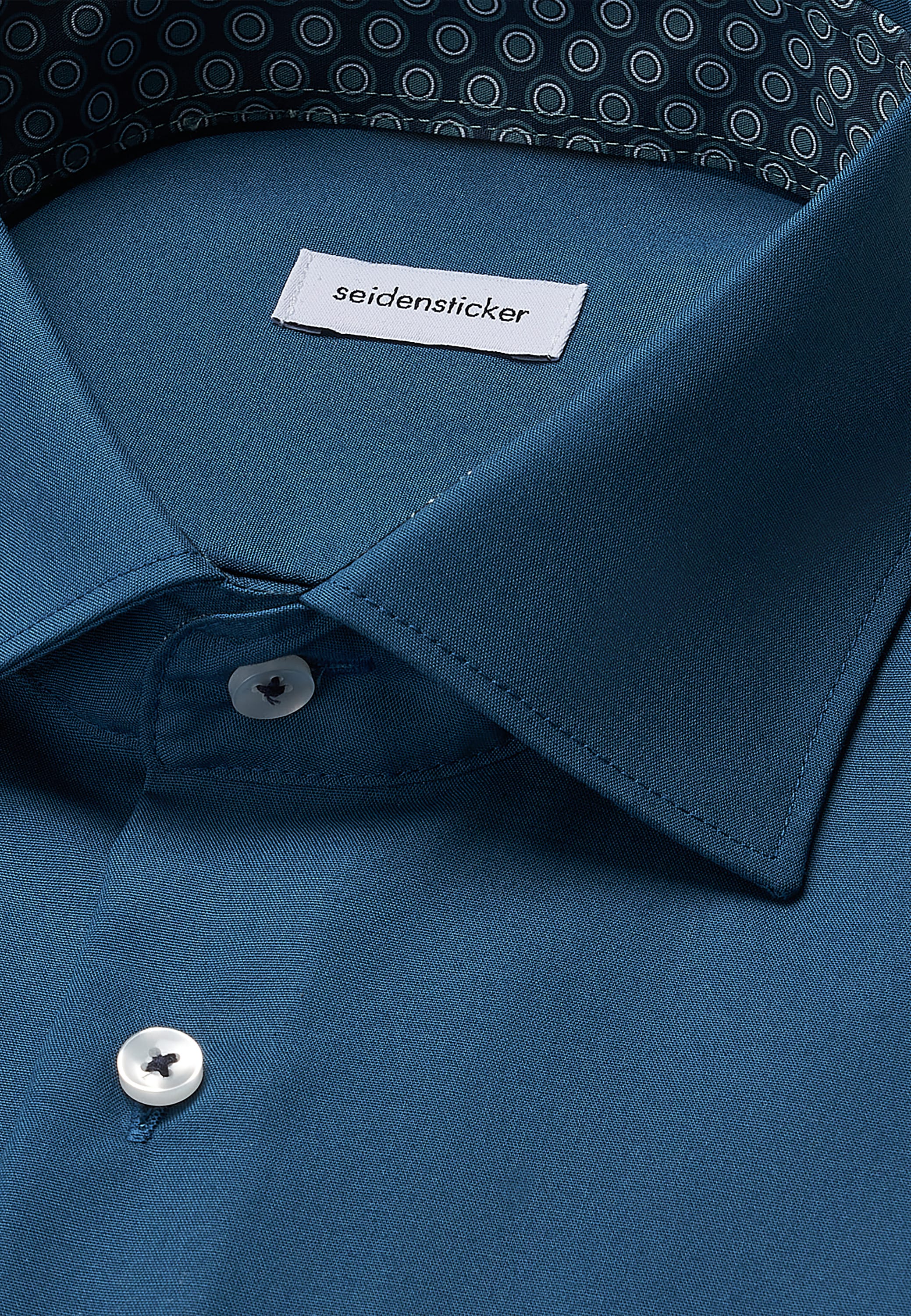 seidensticker Businesshemd »Schwarze Rose«, Comfort 1/1 Kentkragen Uni