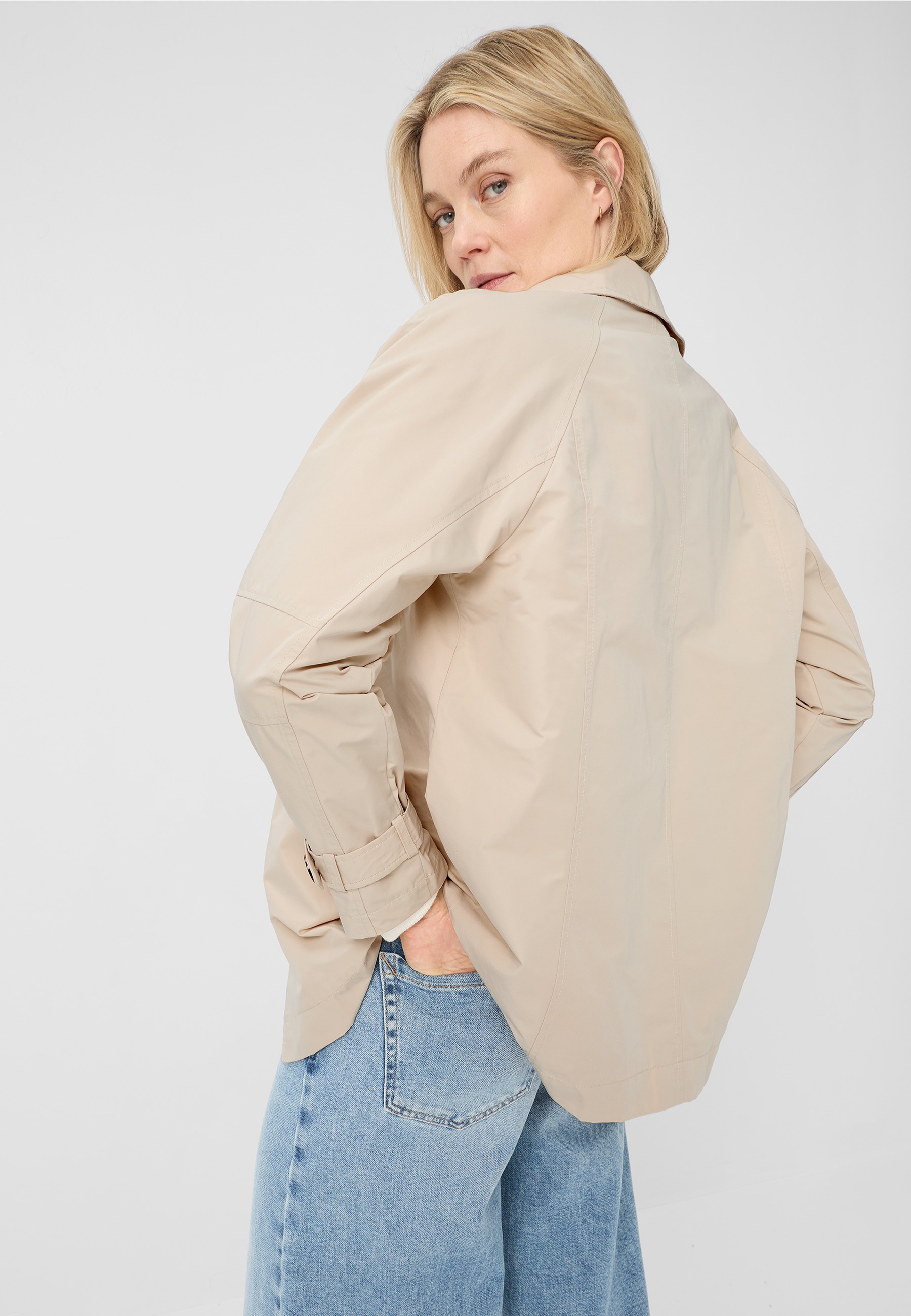 Fuchs Schmitt Outdoorjacke Stehkragen mit Riegel, Regular Fit