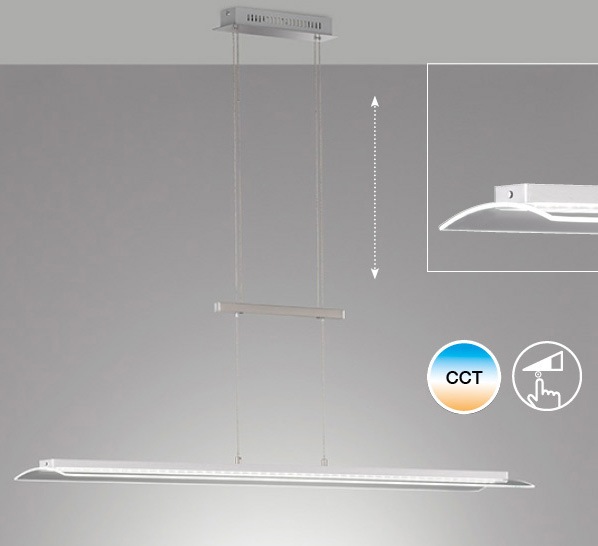 FISCHER & HONSEL LED Pendelleuchte »Nana«, 1 flammig, Leuchtmittel LED-Modul | LED fest integriert