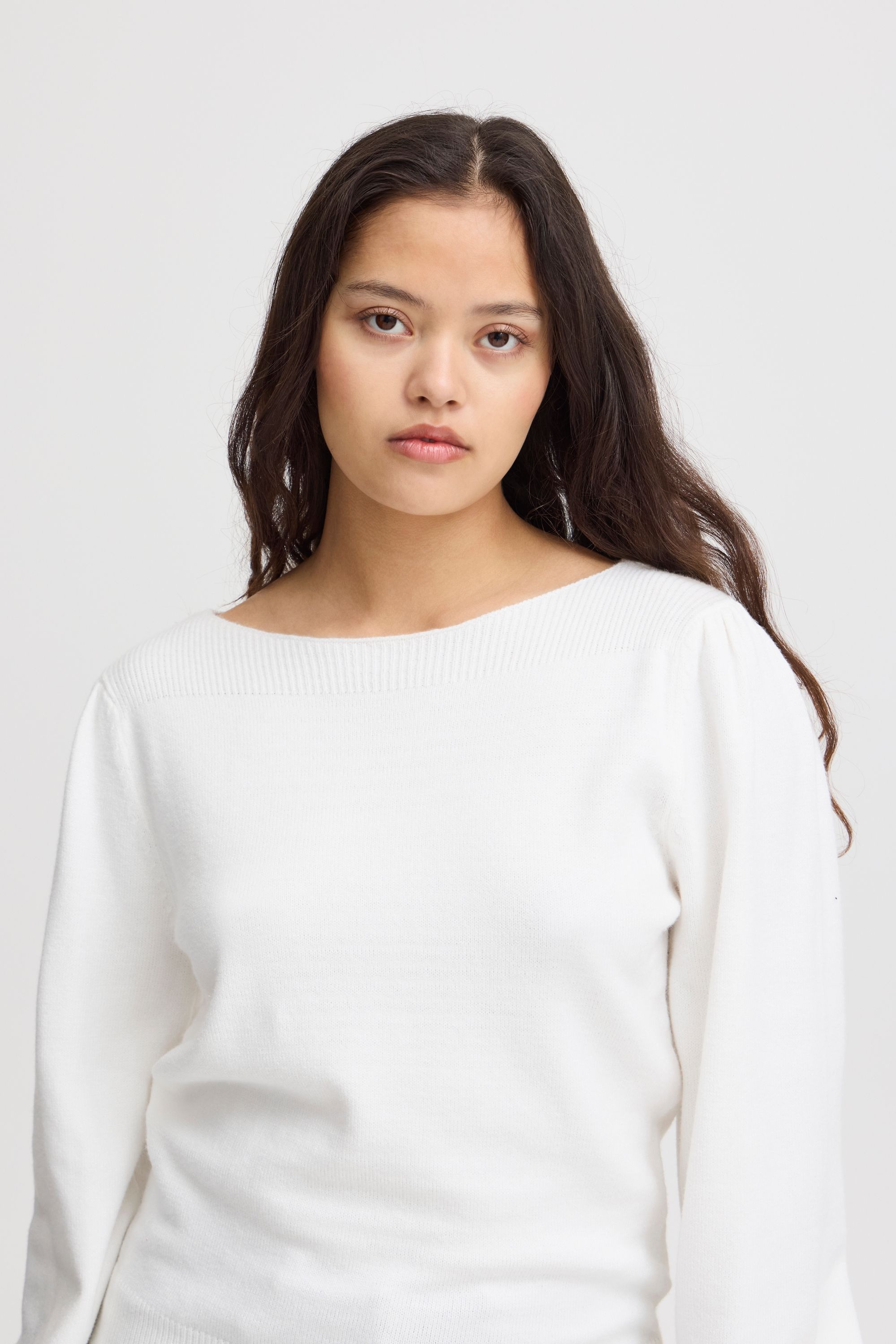 Ichi Strickfleece-Pullover »Strickpullover IHVIRELLE LS«