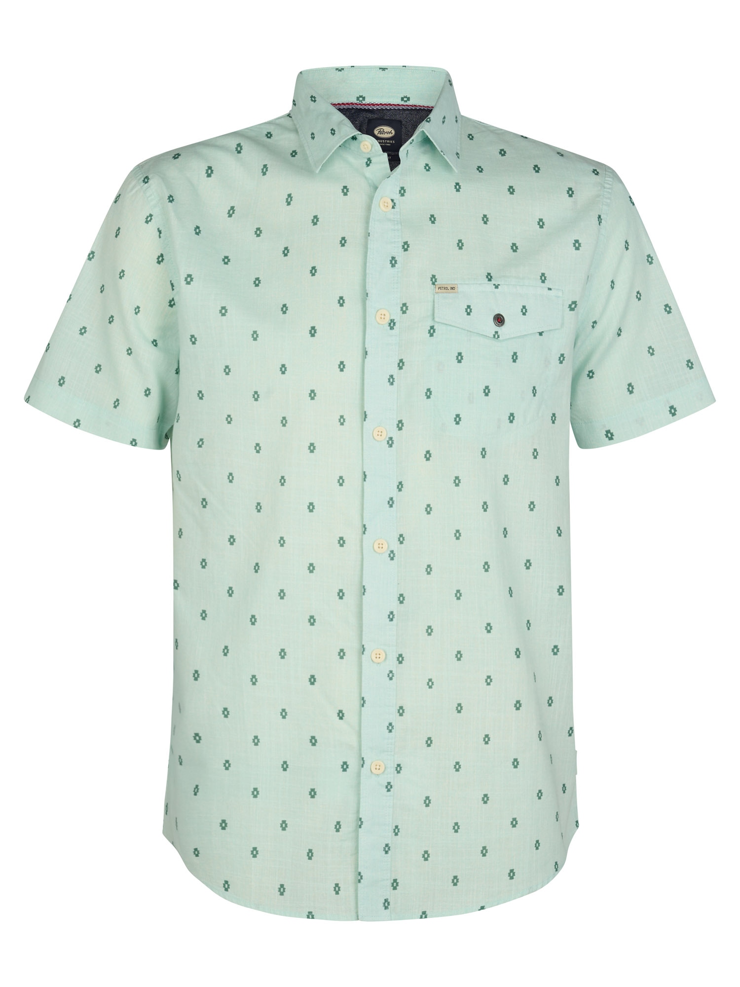 Petrol Industries Kurzarmhemd »Men Shirt Short Sleeve AOP« mit All-Over Print