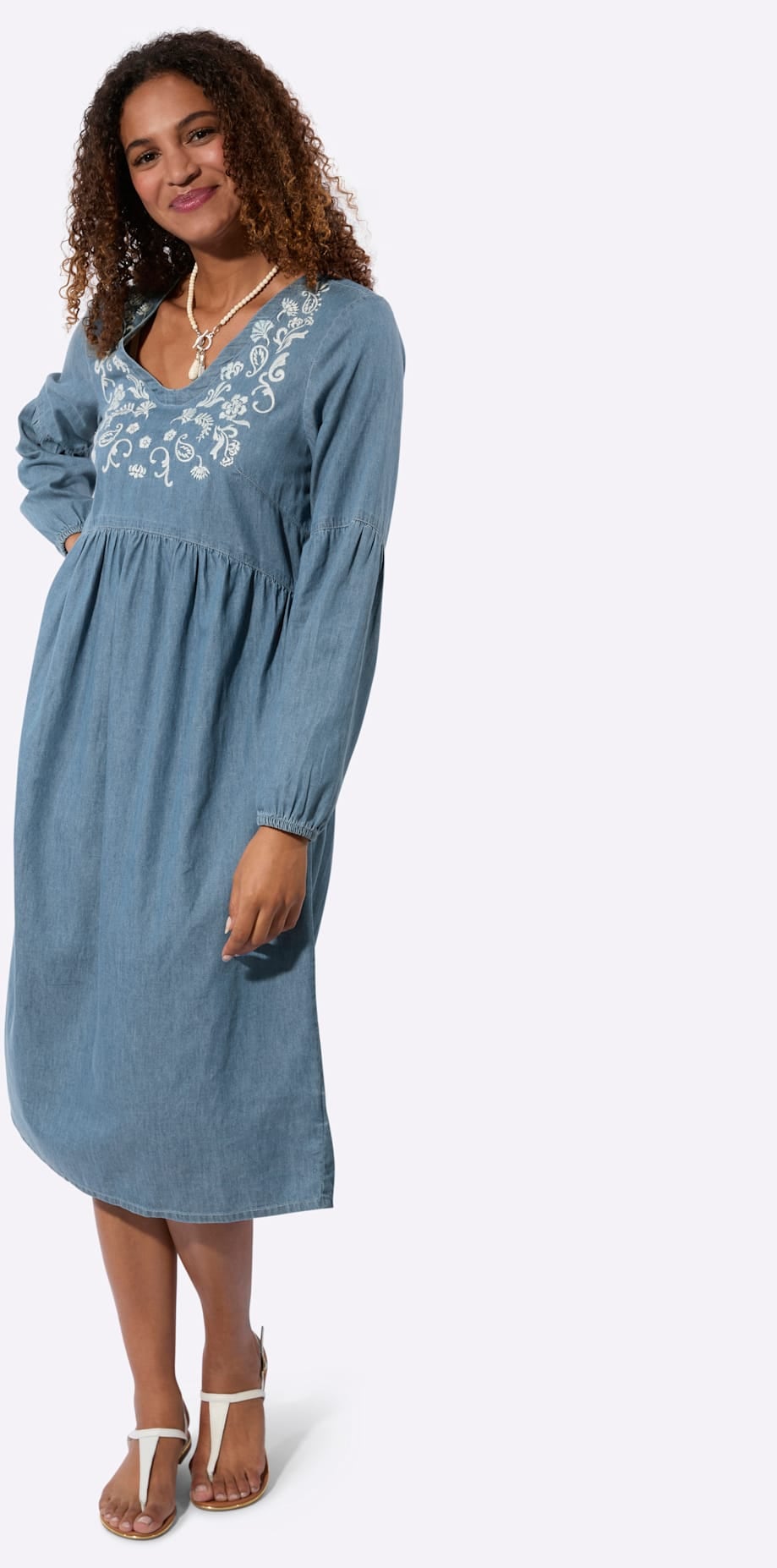 Inspirationen Jeanskleid »Jeans-Kleid«