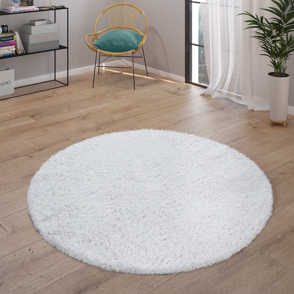 Paco Home Hochflor-Teppich »Floppy 770«, rund