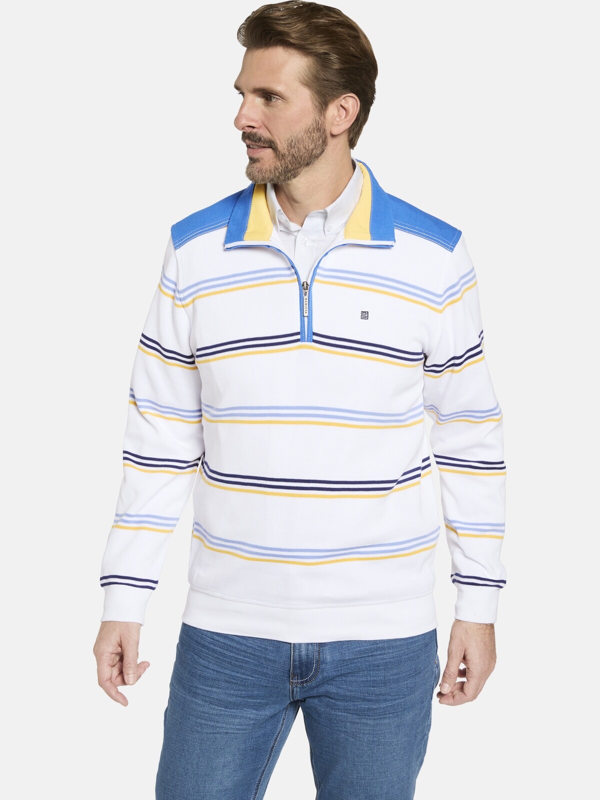 Funktionsshirt »Sweatshirt MODAVISTA«, (1 tlg.), mit farbigen Streifen