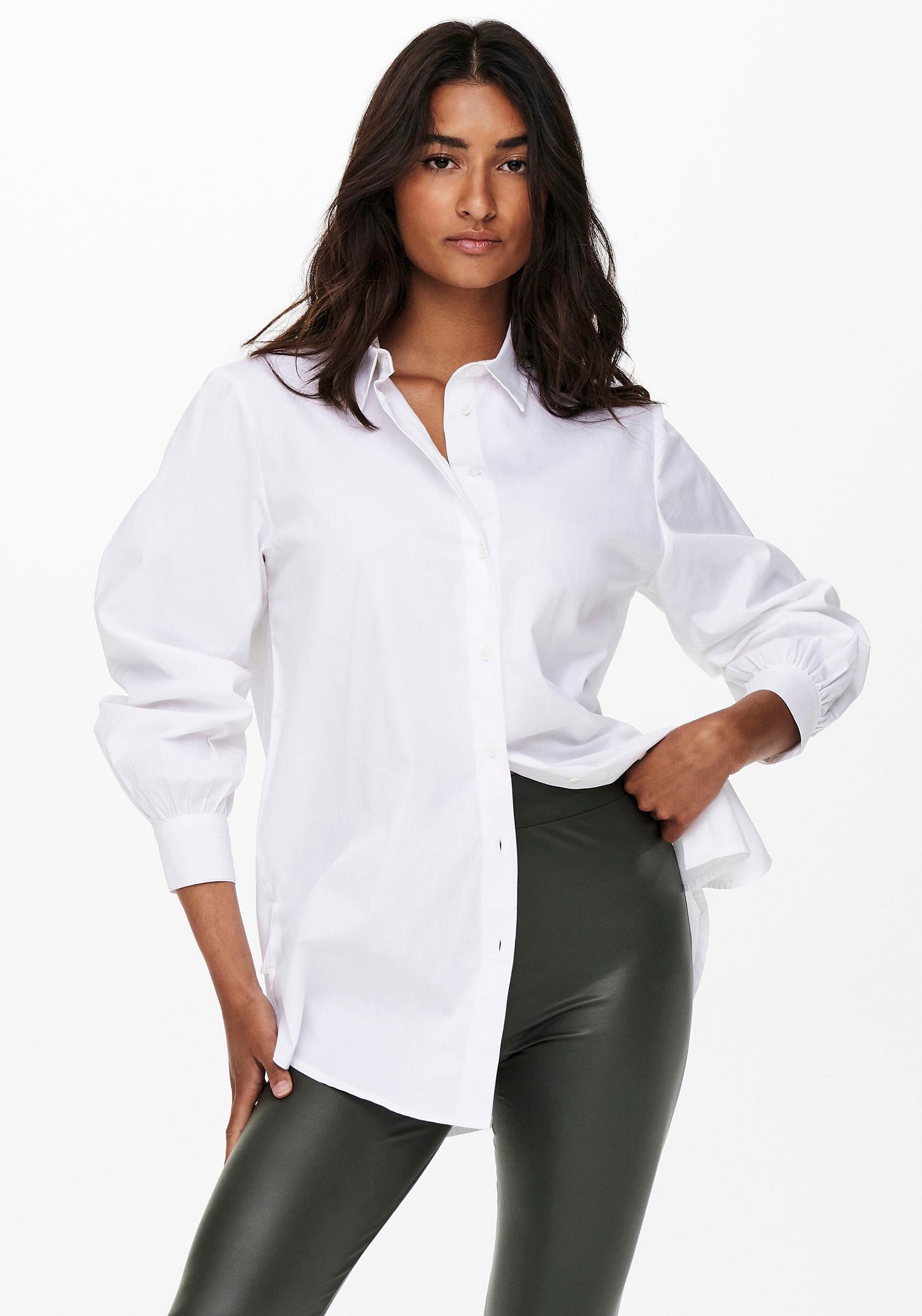 Only Longbluse »ONLNORA NEW L/S SHIRT WVN«