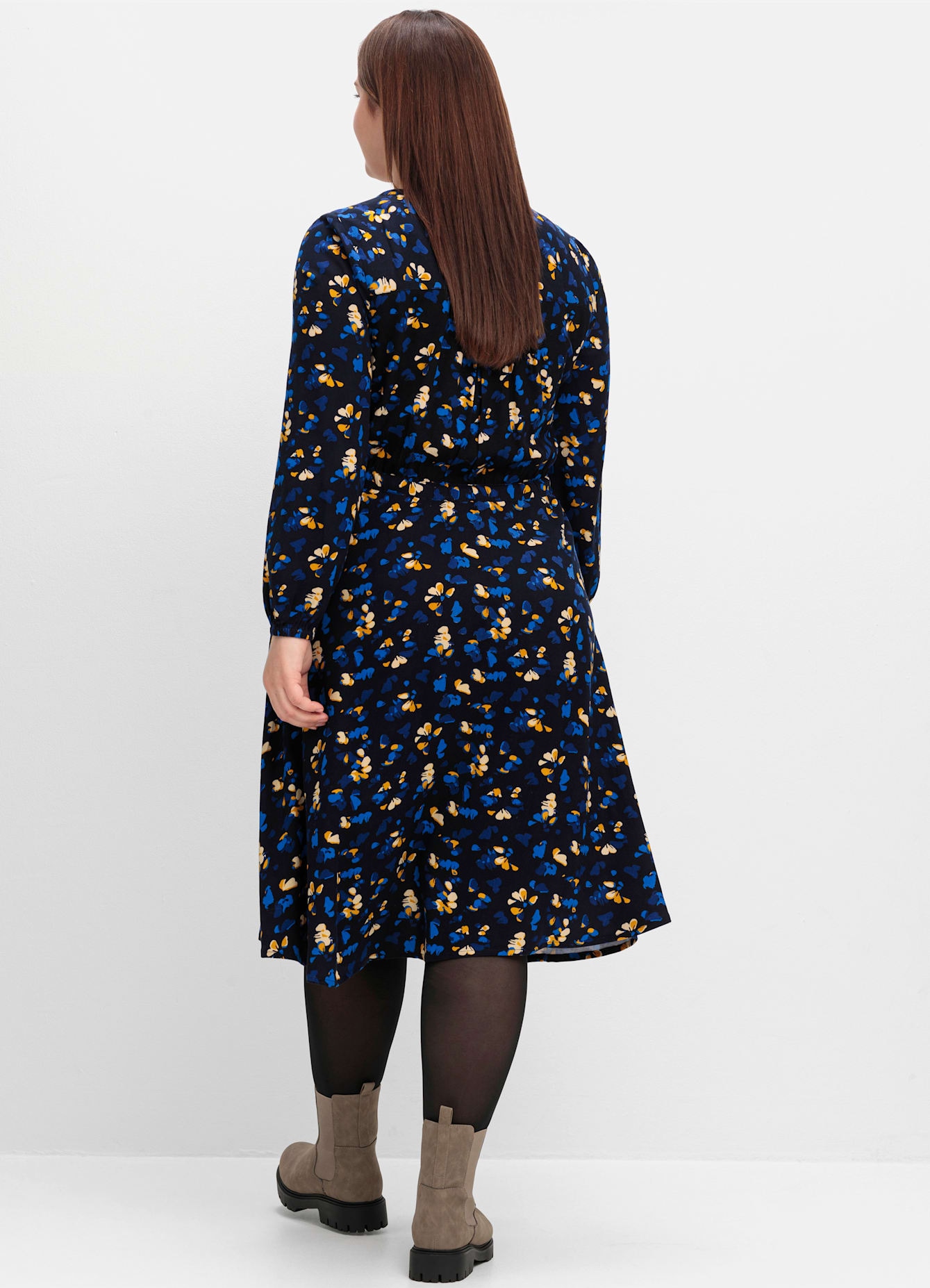 Sheego Druckkleid »Druckkleid«