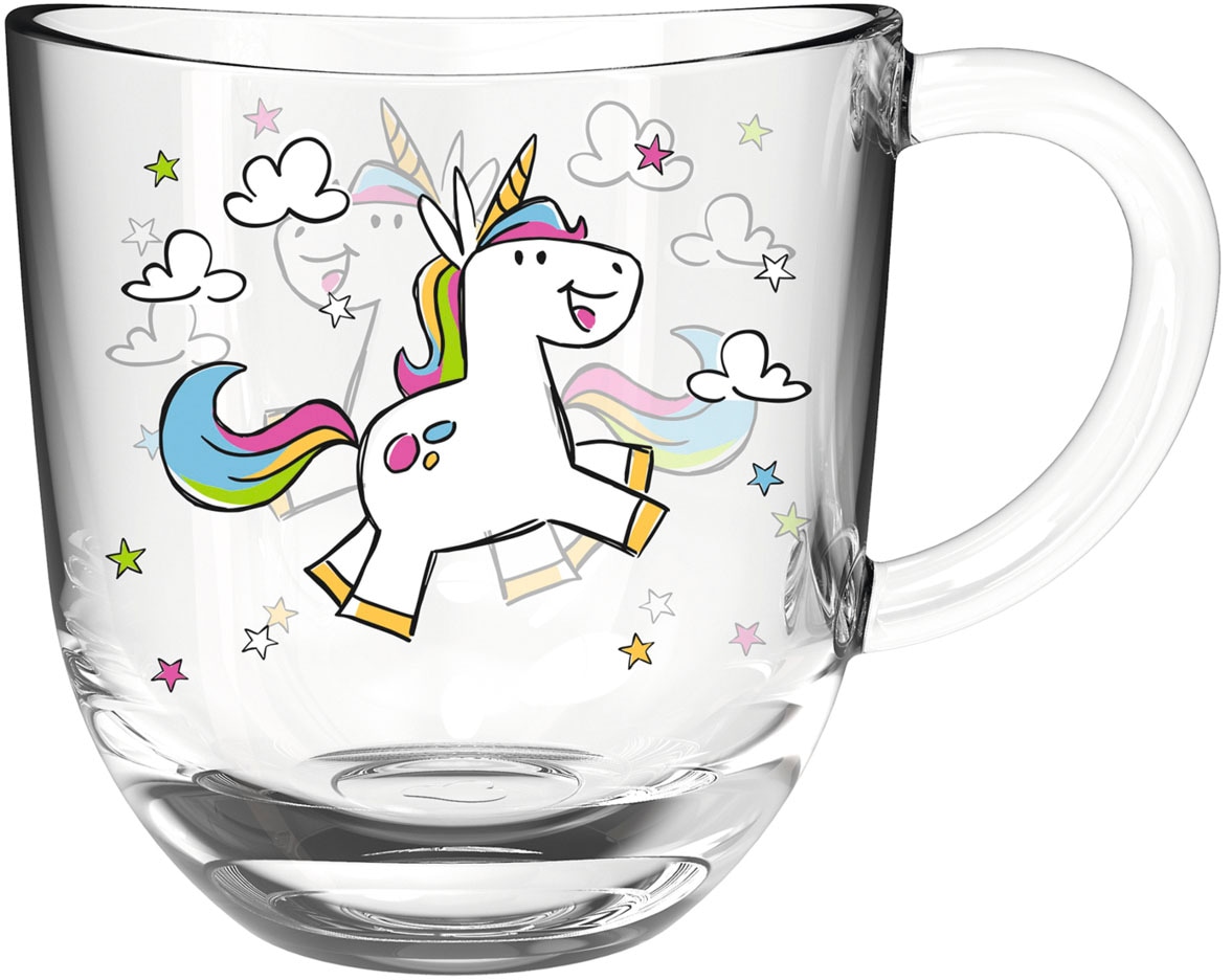 LEONARDO Tasse »BAMBINI Einhorn«, (Set, 6 tlg.), 280 ml, 6-teilig