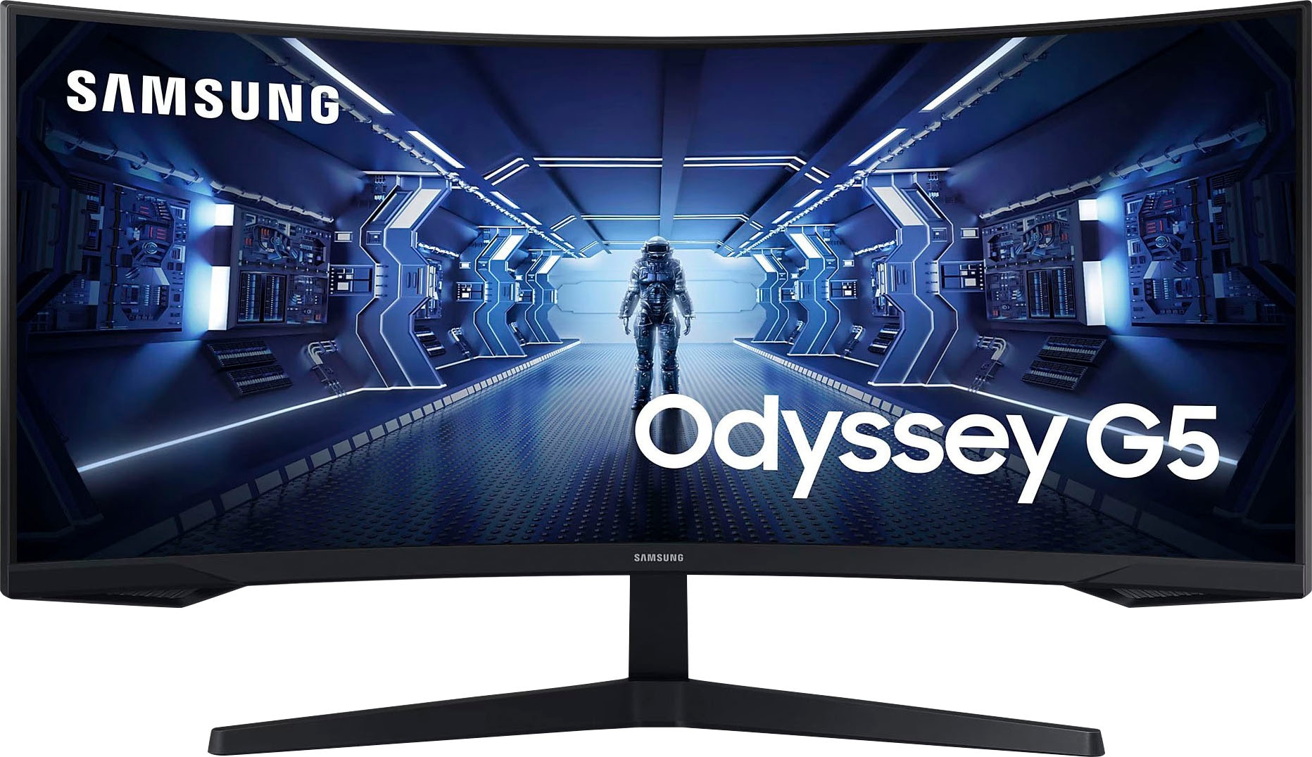Curved-Gaming-LED-Monitor »Odyssey G5 C34G55TWWP«, 86 cm/34 Zoll, 3440 x 1440 px,...