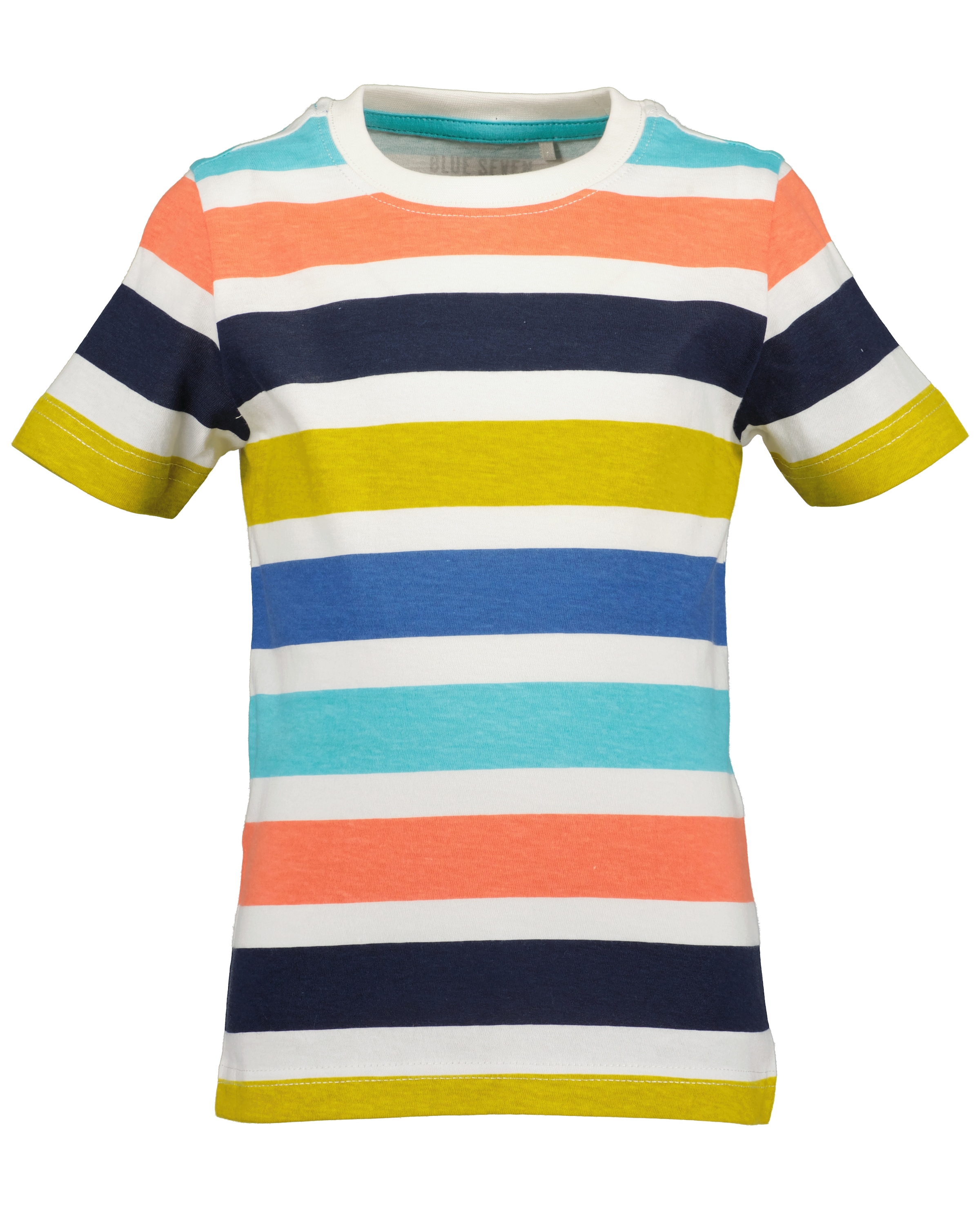 Blue Seven T-Shirt Basic Passform, mit Allover-Druck, aus Single Jersey, pflegeleicht