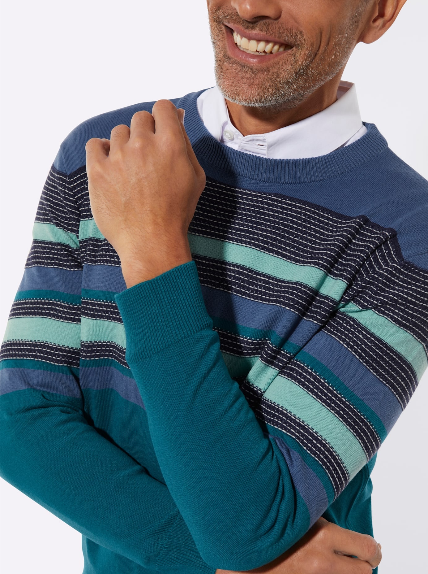 Classic Rundhalspullover »Rundhals-Pullover«