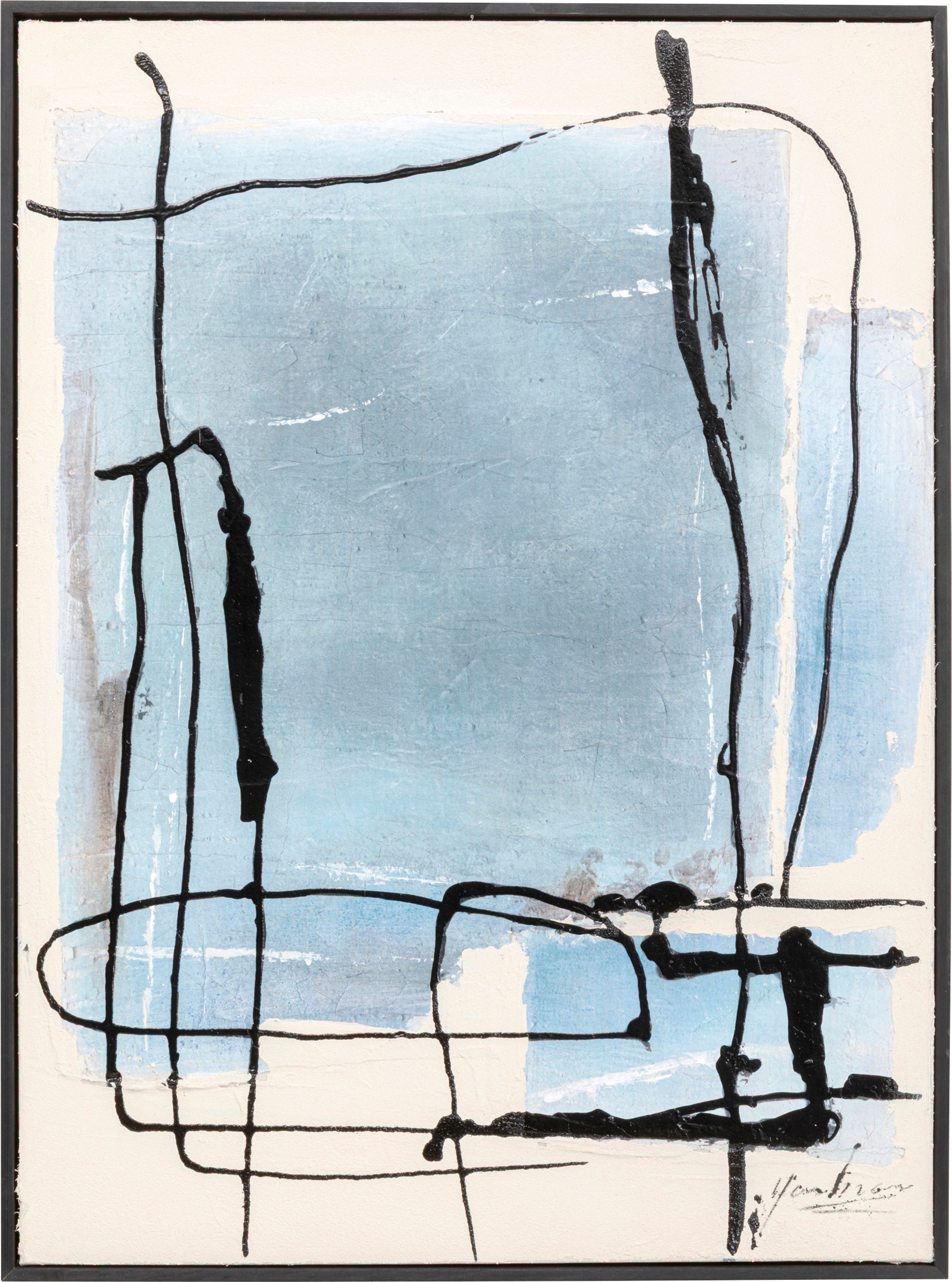 Kare Design Bild mit Rahmen