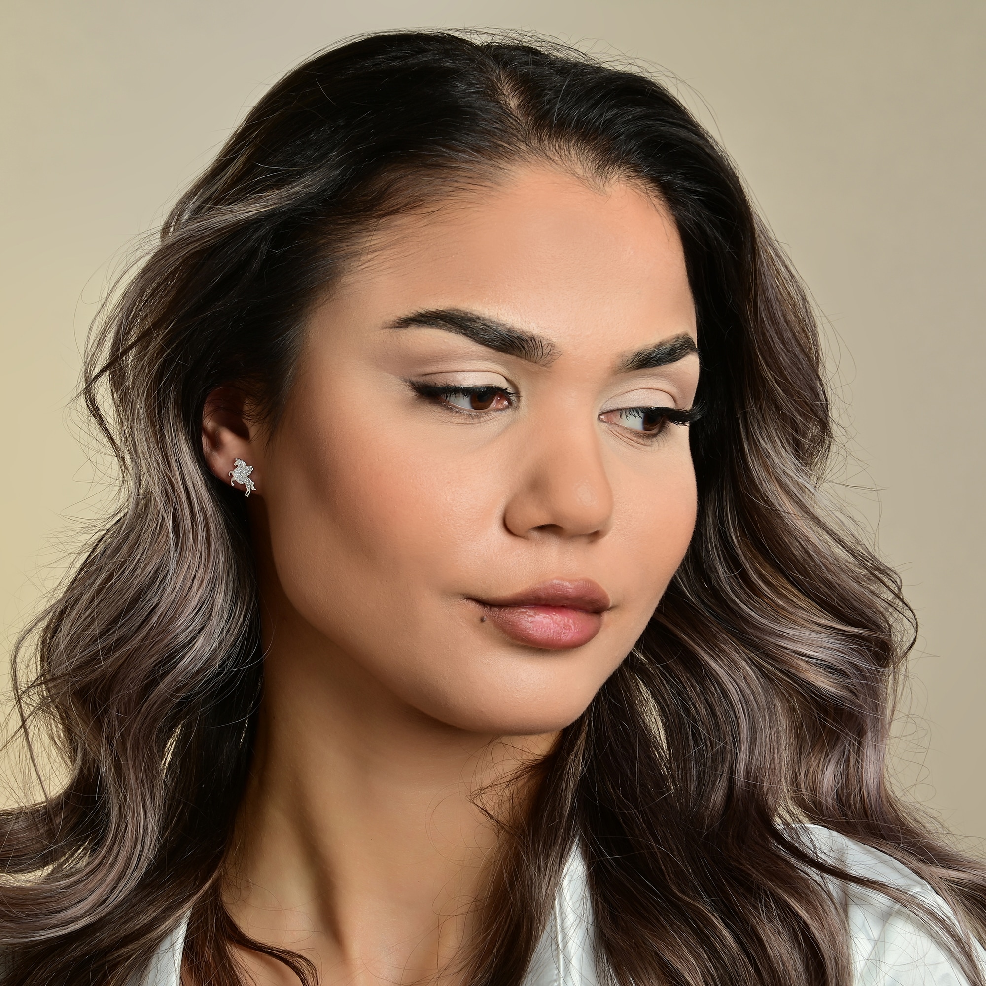 Adelia´s Paar Ohrstecker »Kinder Ohrringe ¿ Ohrstecker Einhorn aus 925 Silber«