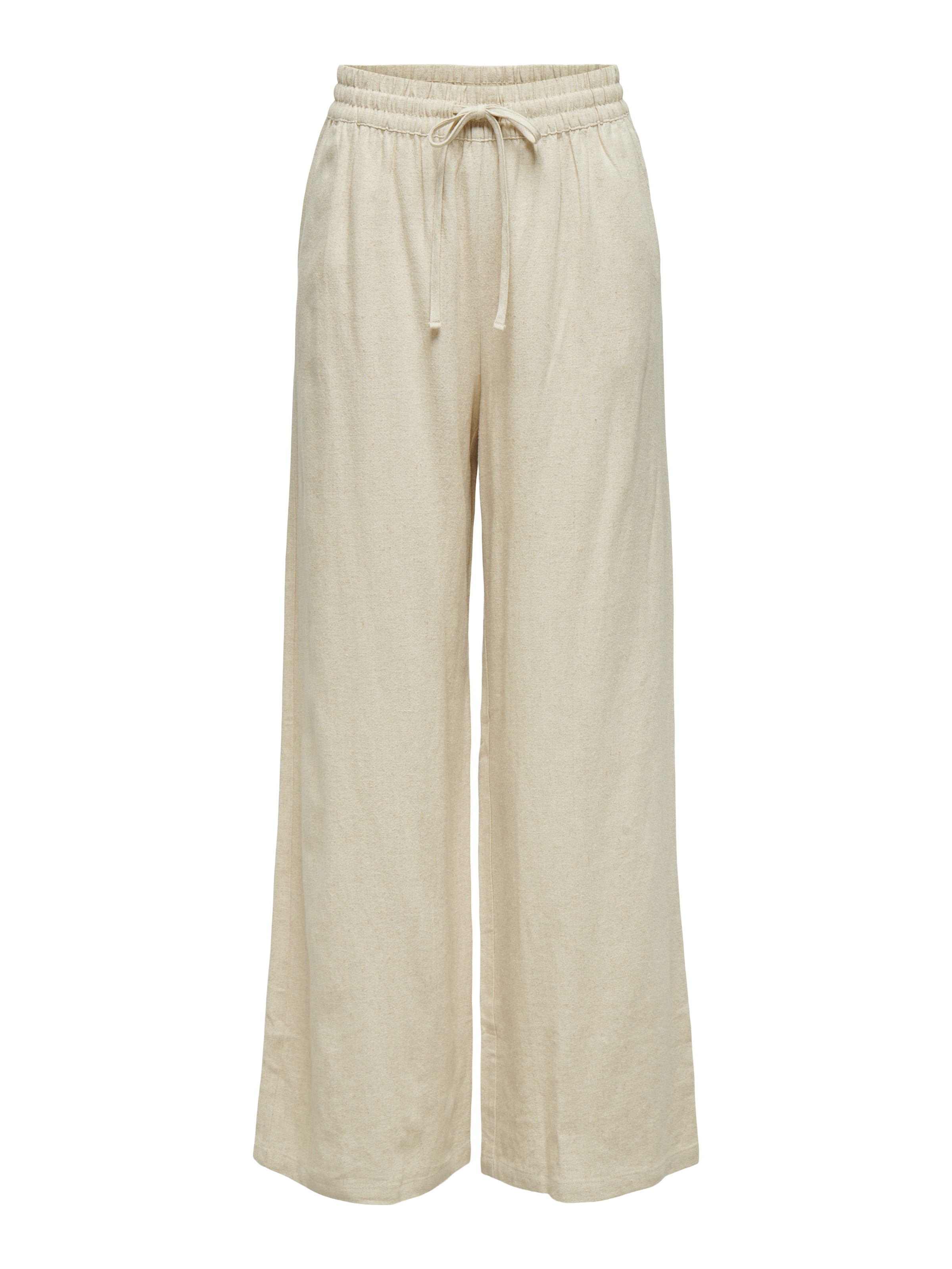 JDY Schlupfhose »JDYSAY LINEN HW WIDE PANT WVN NOOS«  Sommerhose mit Leinen