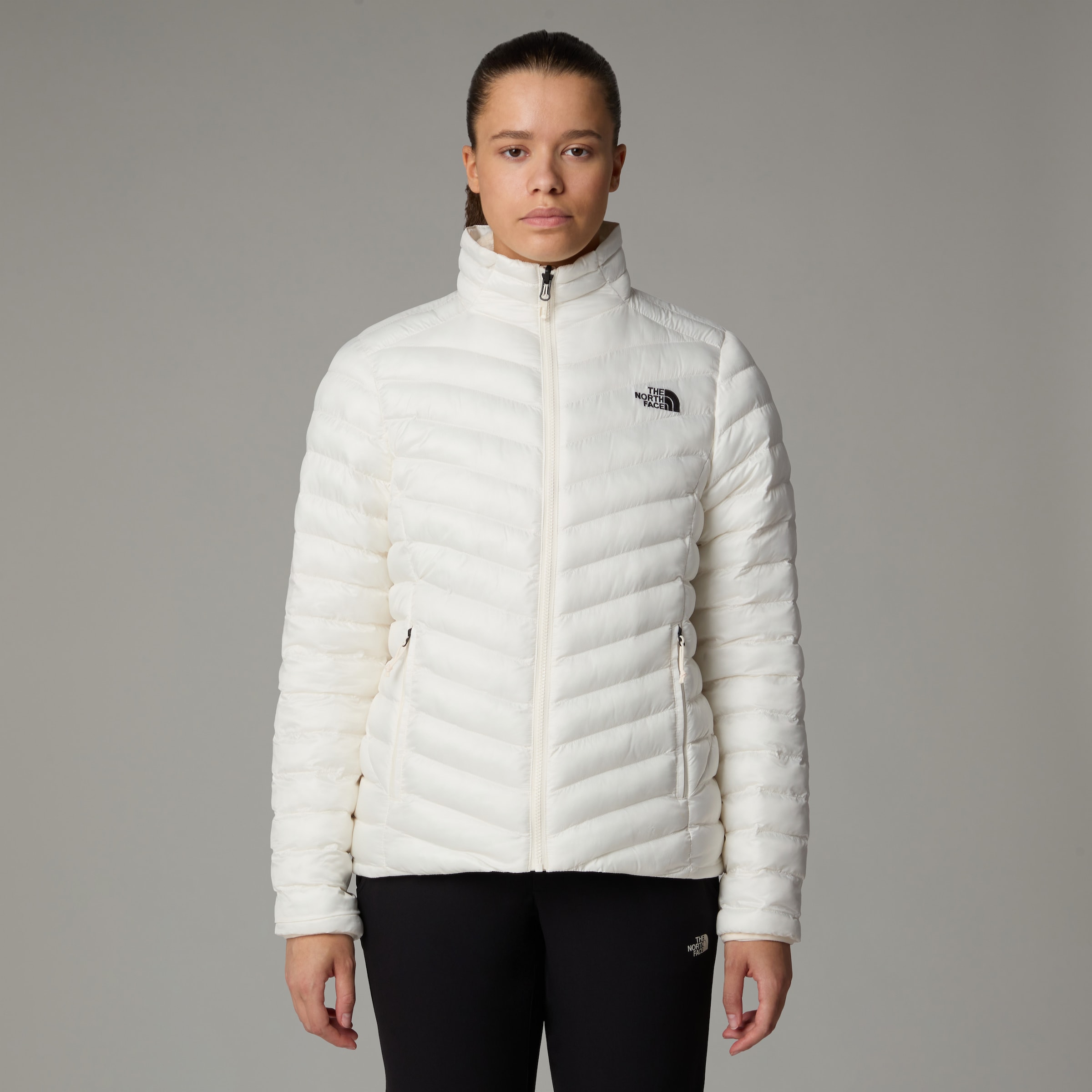 The North Face Funktionsjacke »W HUILA SYNTHETIC JACKET«, (1 St.), ohne Kapuze, mit Logoschriftzug