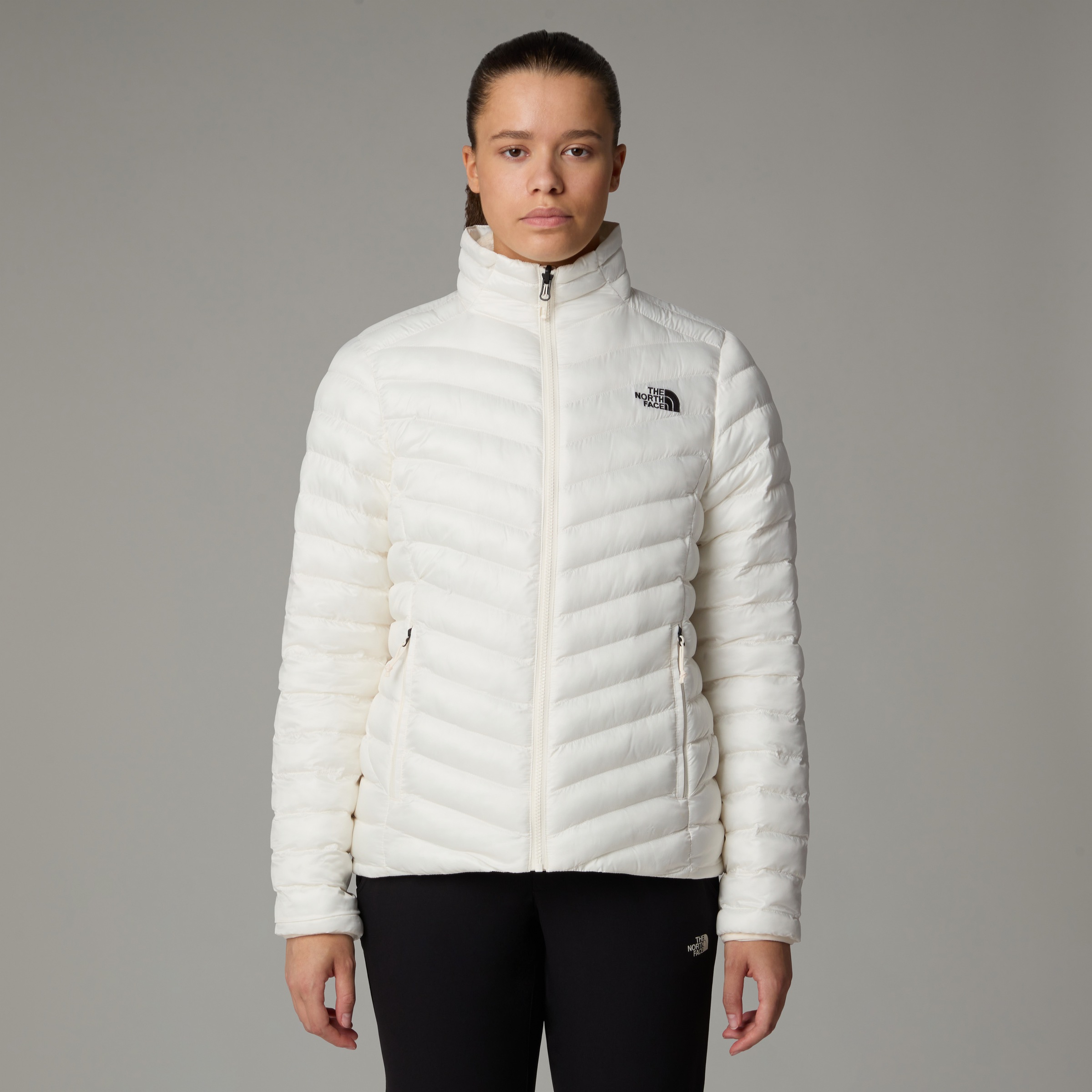 The North Face Damen Funktionsjacke »W HUILA SYNTHETIC JACKET« 1 Stk. tlg. ohne Kapuze Synthetisch isoliert in weiß, Größe XS