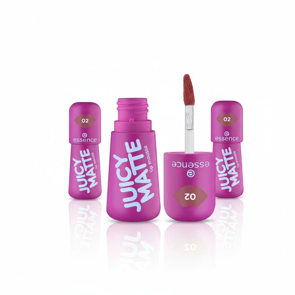 Essence Lippenstift »JUICY MATTE lip mousse«