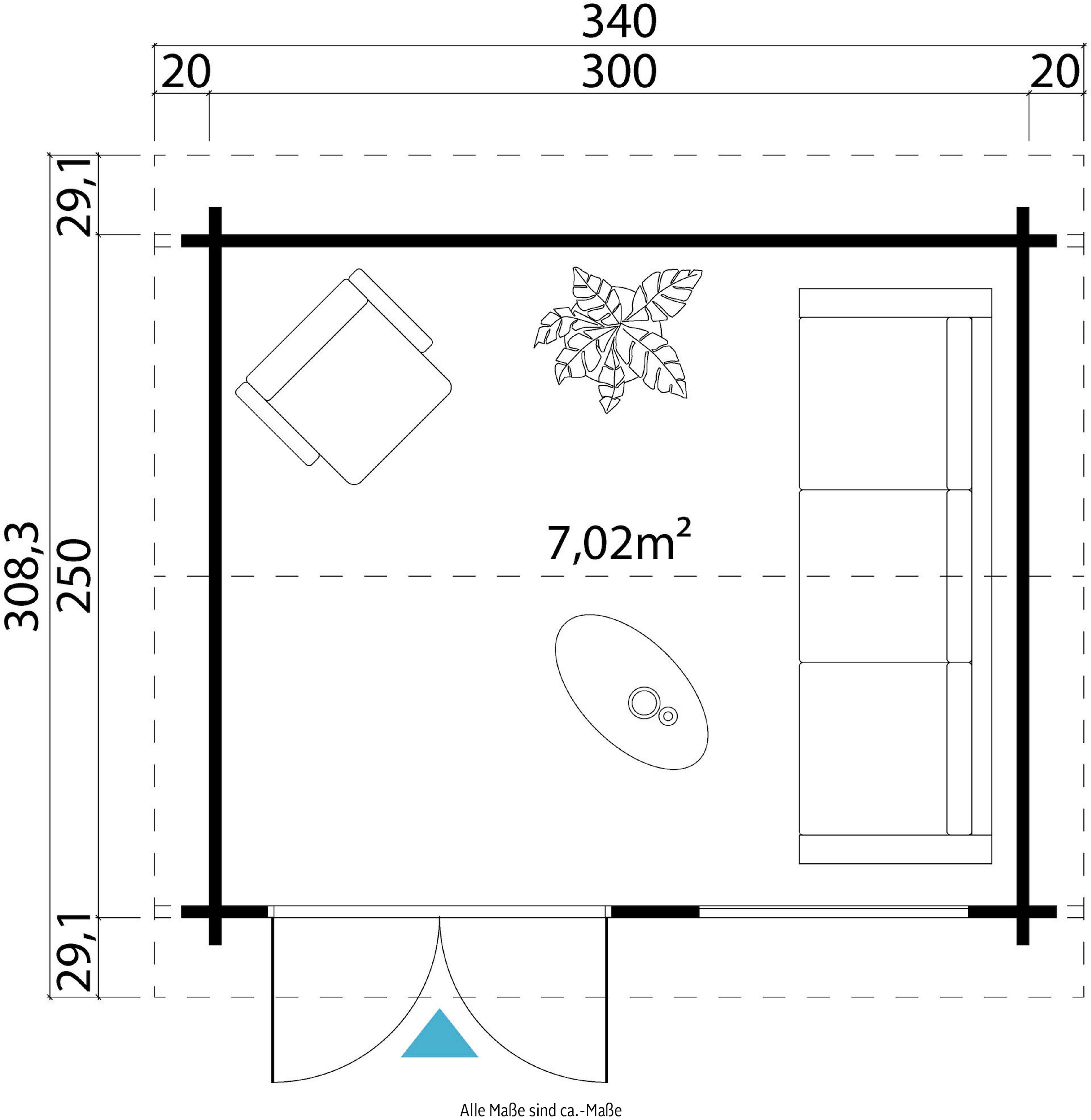 LASITA MAJA Gartenhaus »Alex«