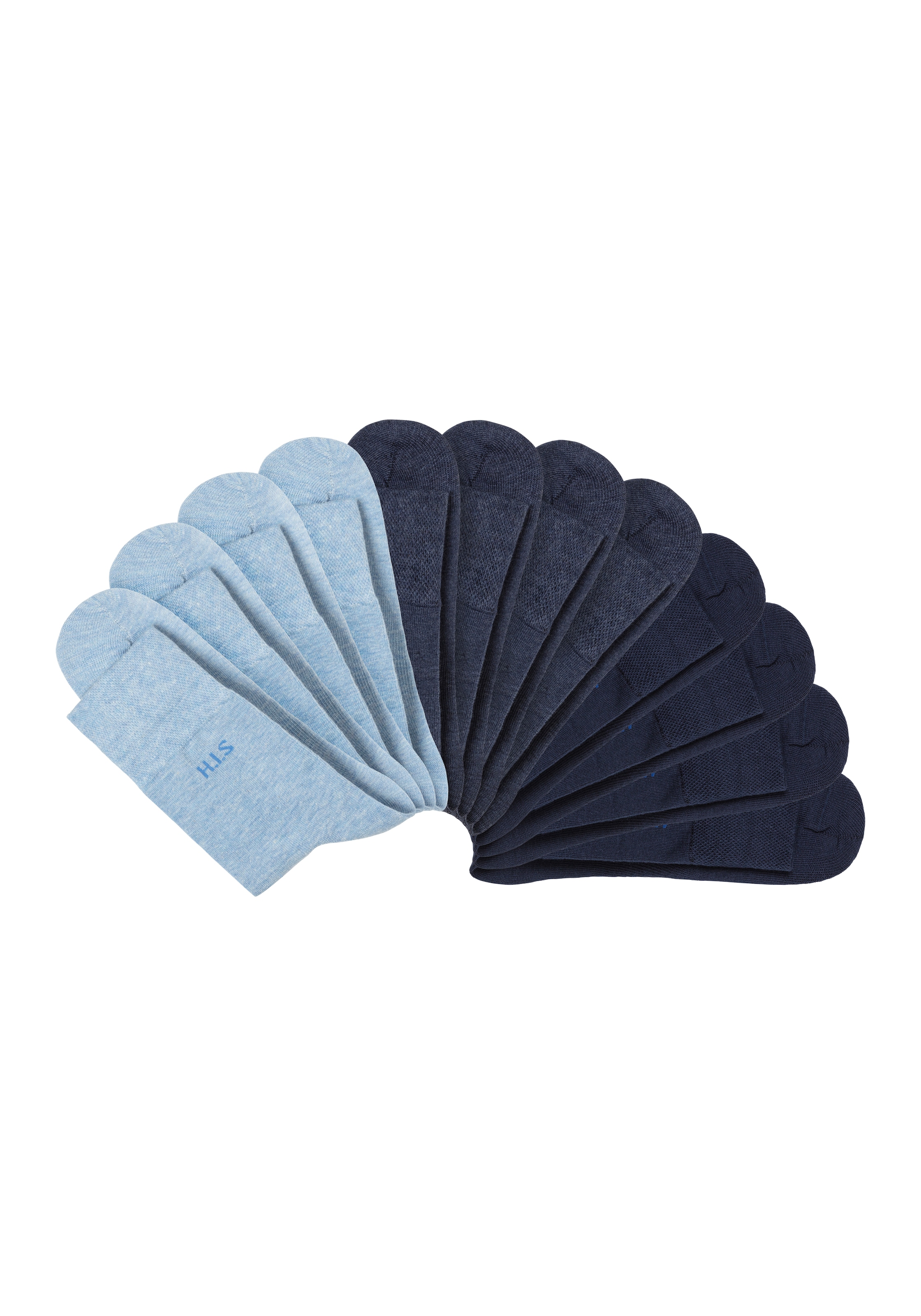 H.I.S Socken, (Packung, 12 Paar), ohne einschneidendes Gummi