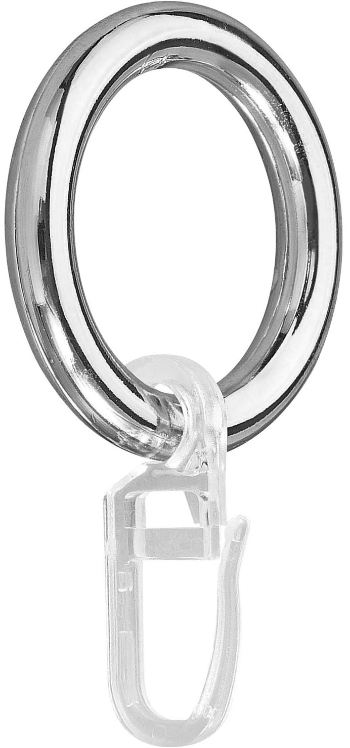 GARESA Gardinenring »Kunststoffring mit Haken«, (20 St.), für Durchmesser  bis 20mm, einfache Montage kaufen bei OTTO
