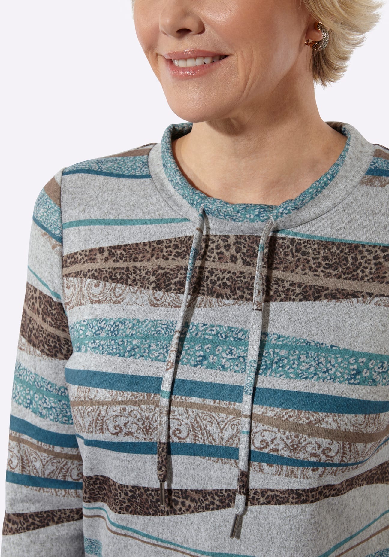 Classic Basics Langarmshirt »Stehkragen-Shirt« 1