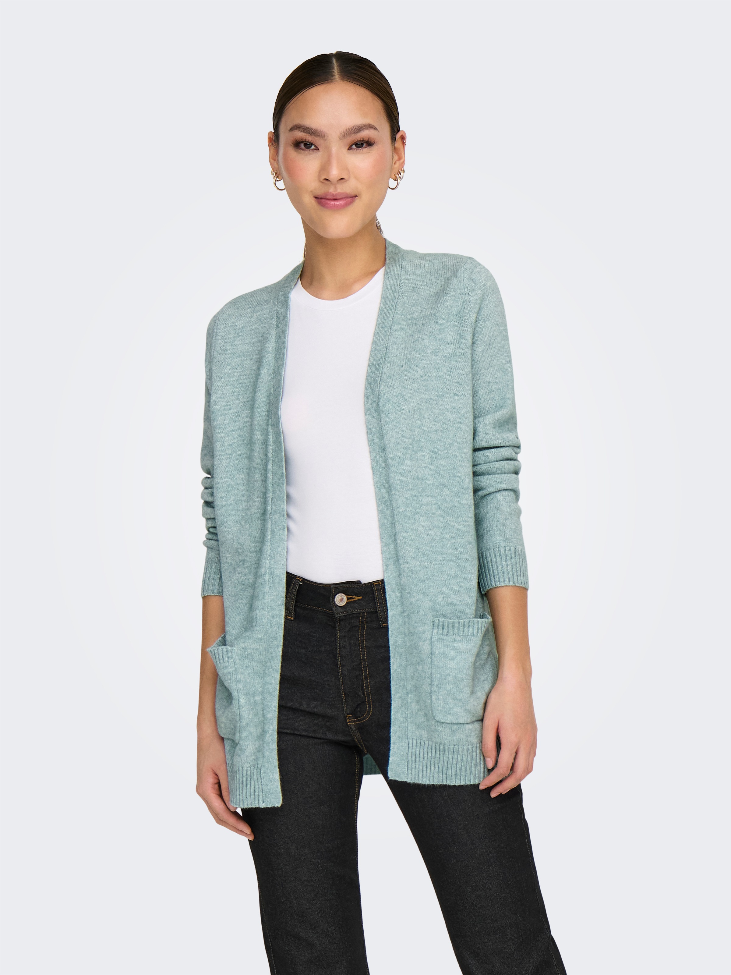 ONLY Strickjacke »ONLLESLY L/S OPEN CARDIGAN KNT NOOS«
