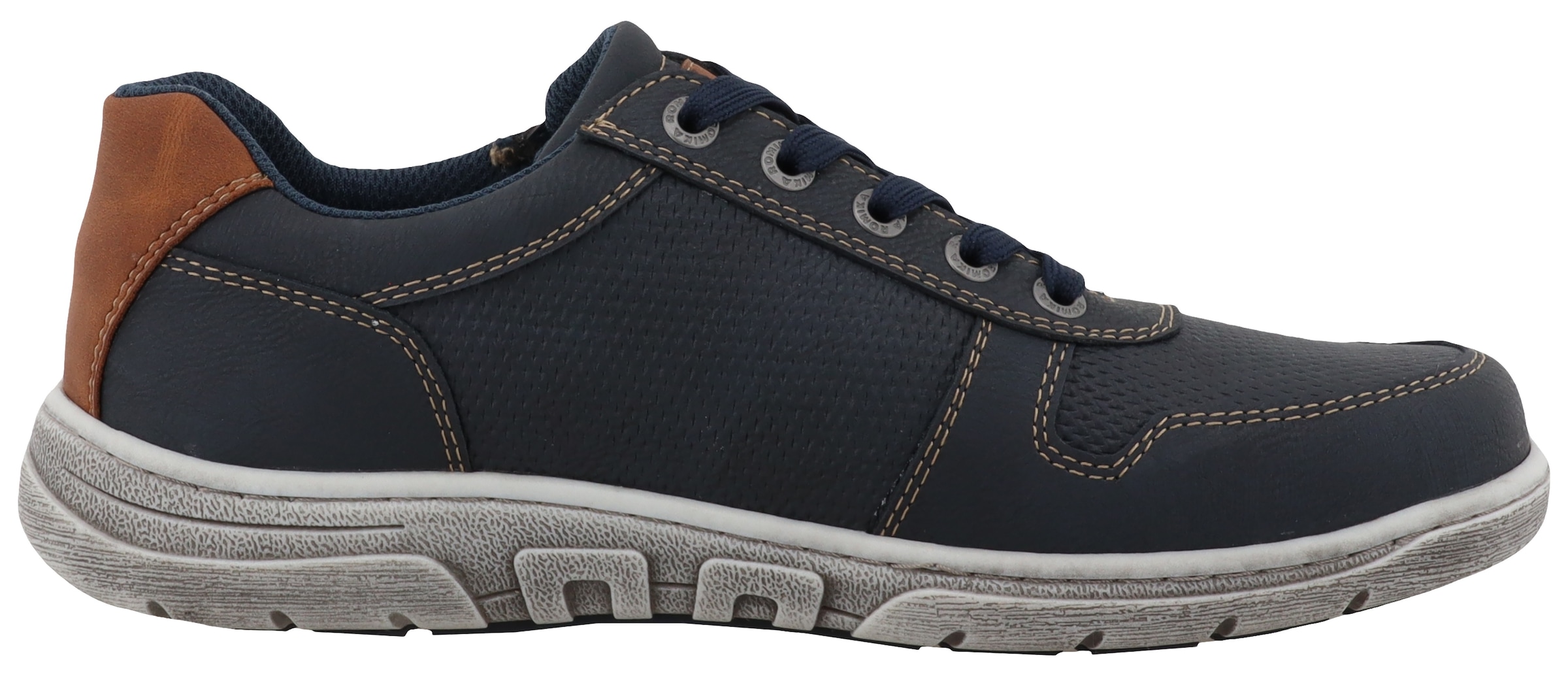 Romika Sneaker, Halbschuh, Freizeitschuh, Schnürschuh mit modischen Kontrastnähten