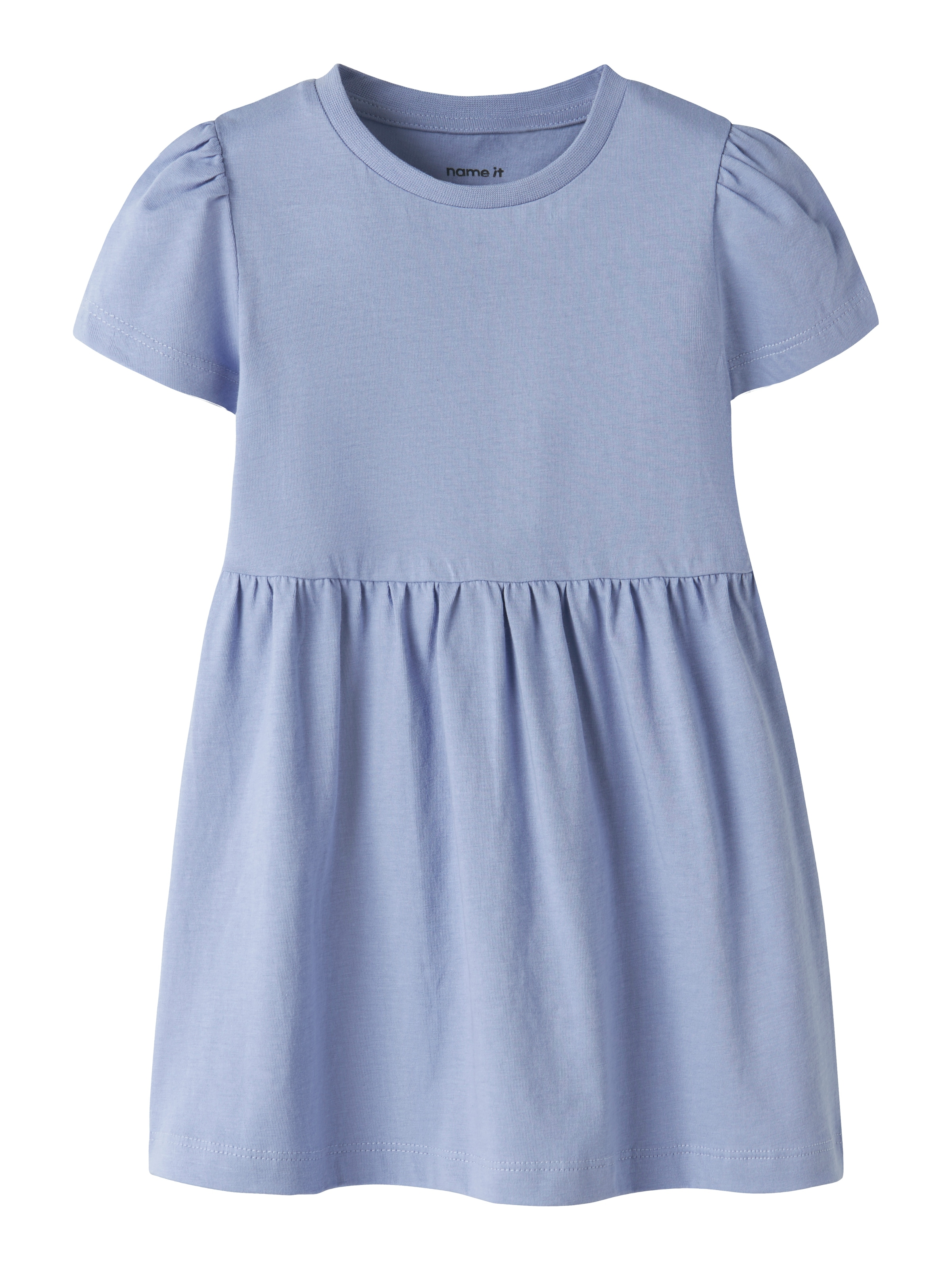 Name It Minikleid »NMFVIVIA SS DRESS NOOS« Baumwolle, kurze Puffärmel