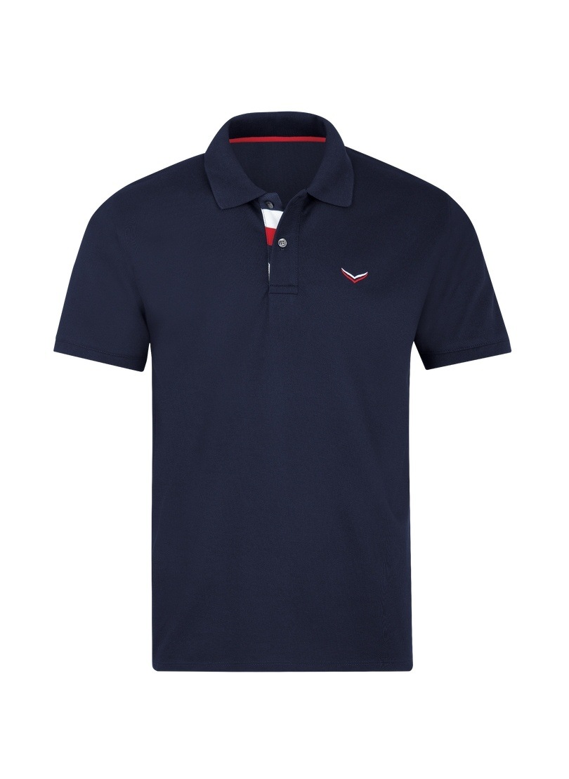 Trigema Poloshirt »TRIGEMA Poloshirt mit dreifarbiger Knopfleiste«