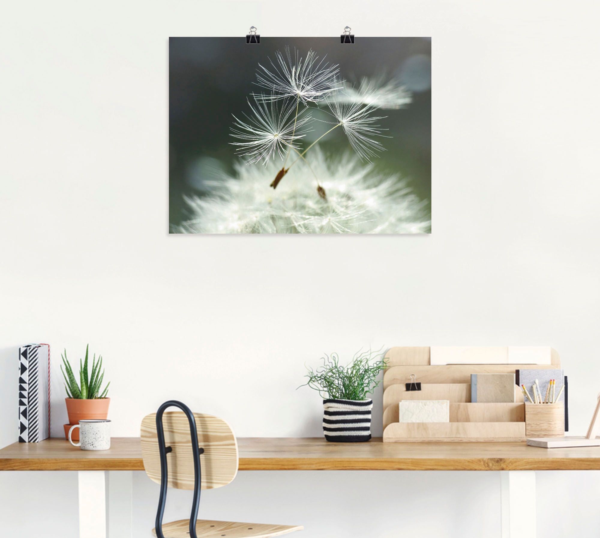 Artland Wandbild »Pusteblume Facility« Blumen 1 Stk. tlg. als Alubild, Leinwandbild, Poster in verschied. Größen