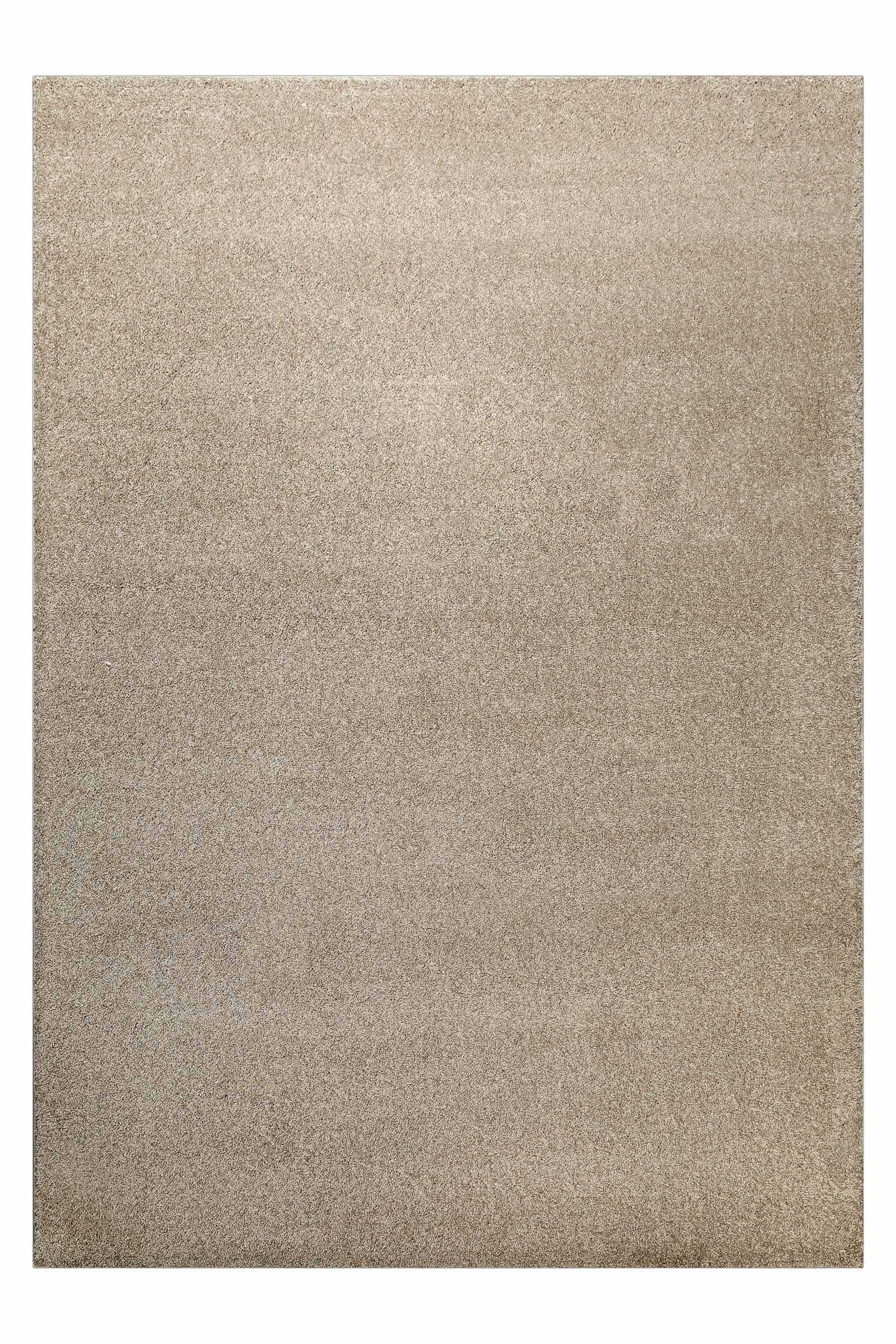 Wecon home Hochflor-Teppich »Manta«, rechteckig, 25 mm Höhe, Läufer, Langflor maschinell gewebt, robust, Wohn- & Schlafzimmer, uni