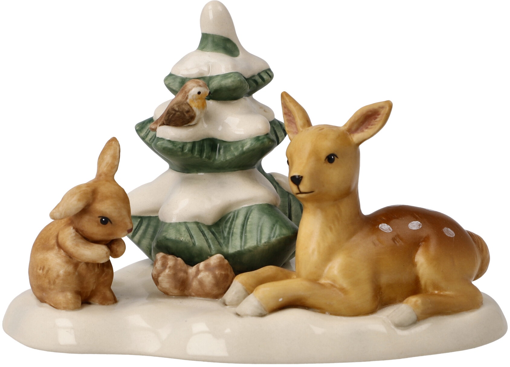 Goebel Weihnachtsfigur »Winterwald, Weihnachtsdeko«, Steingut, bei - Treffen Figur der bestellen Waldtiere OTTO