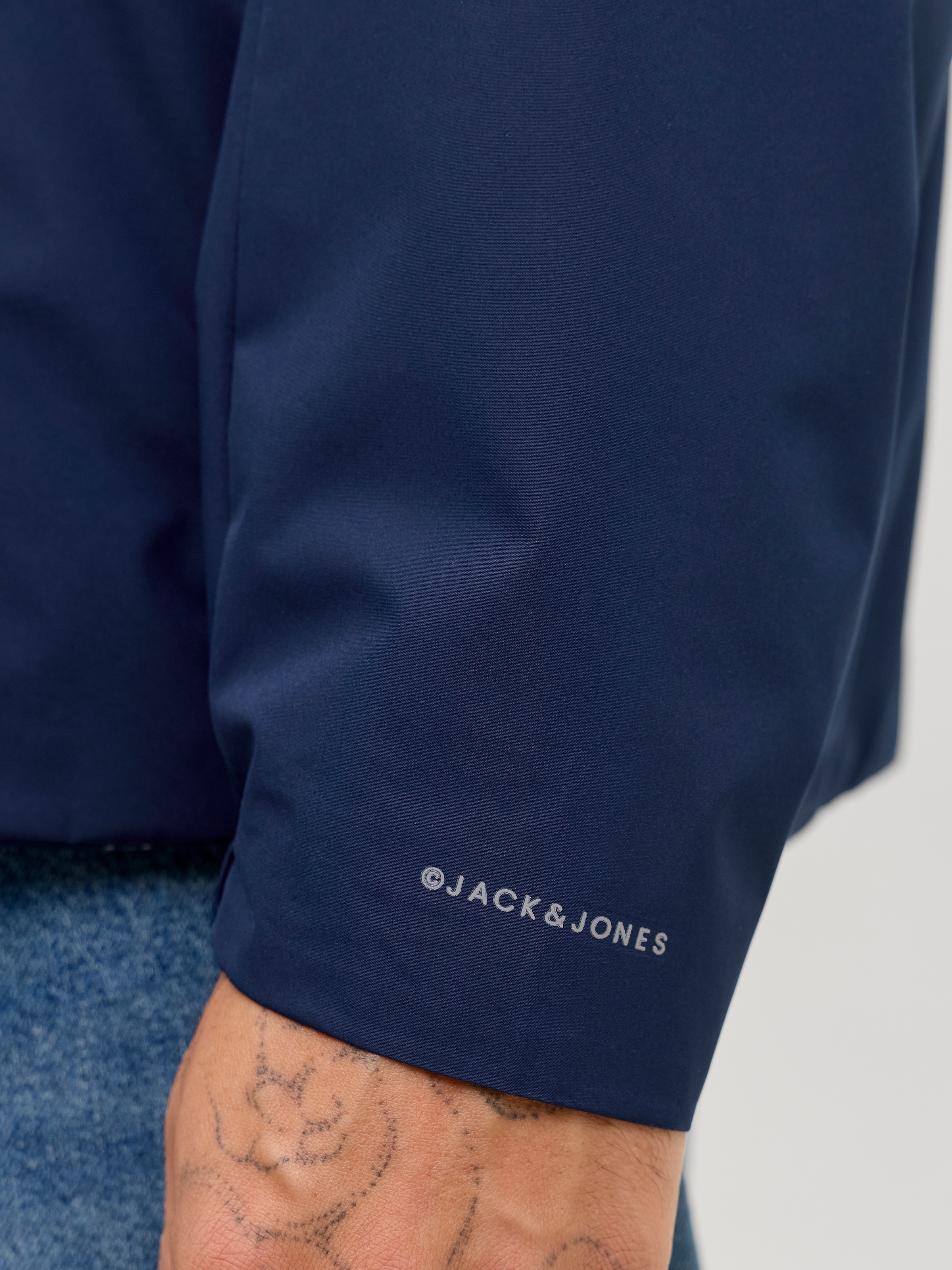 Jack & Jones Kurzjacke »JJESOHO LIGHT JACKET SN« mit Kapuze mit Kapuze