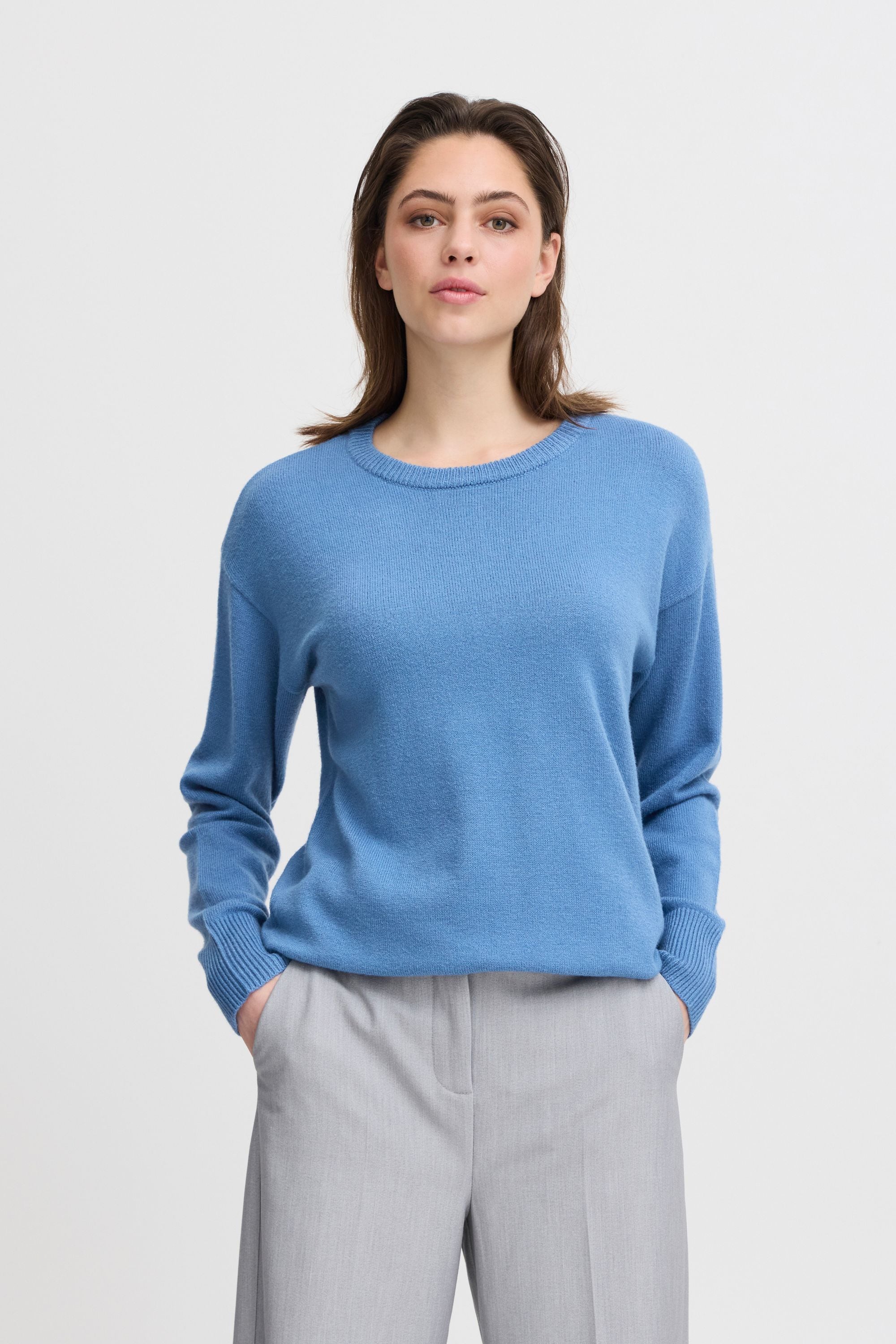 b.young Strickfleece-Pullover »Strickpullover BYNONINA ONECK JUMPER 2«