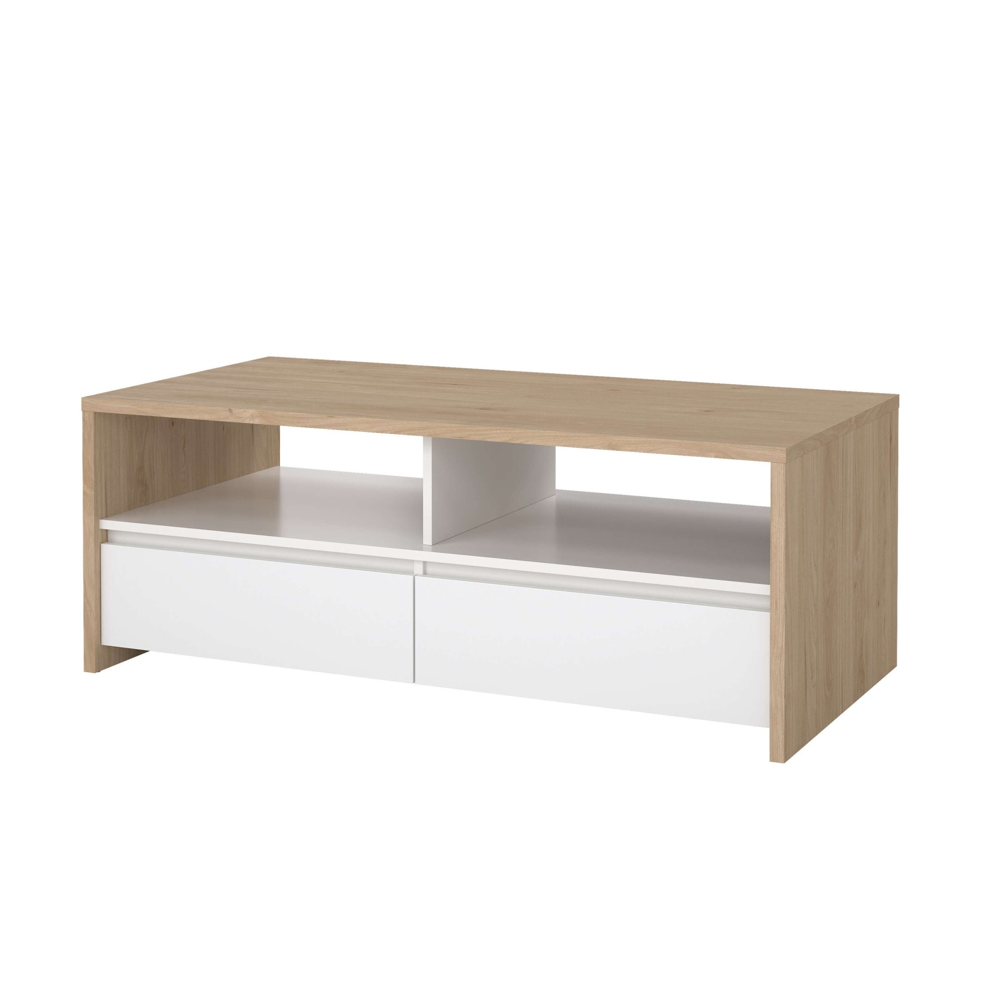 INOSIGN Couchtisch »Next Beistelltisch, Wohnzimmertisch, Abstelltisch,«, Ablagefläche, 2 Schubladen, Breite 120 cm, Höhe 45 cm