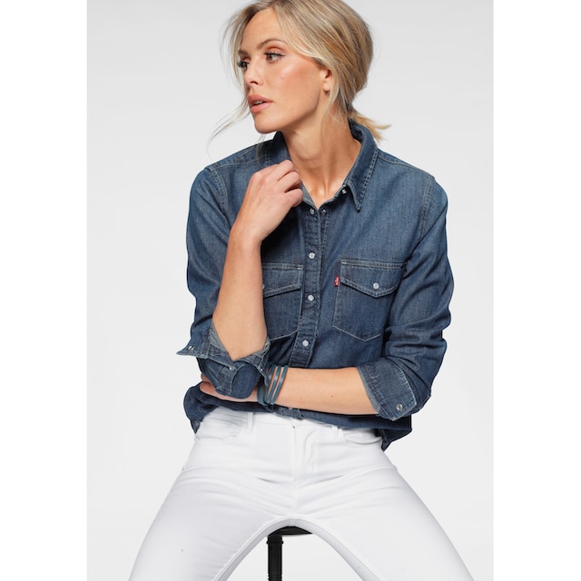 WESTERN«, Jeansbluse Brusttaschen »ESSENTIAL Online mit kaufen Levi\'s® OTTO Shop im mit Druckknöpfen