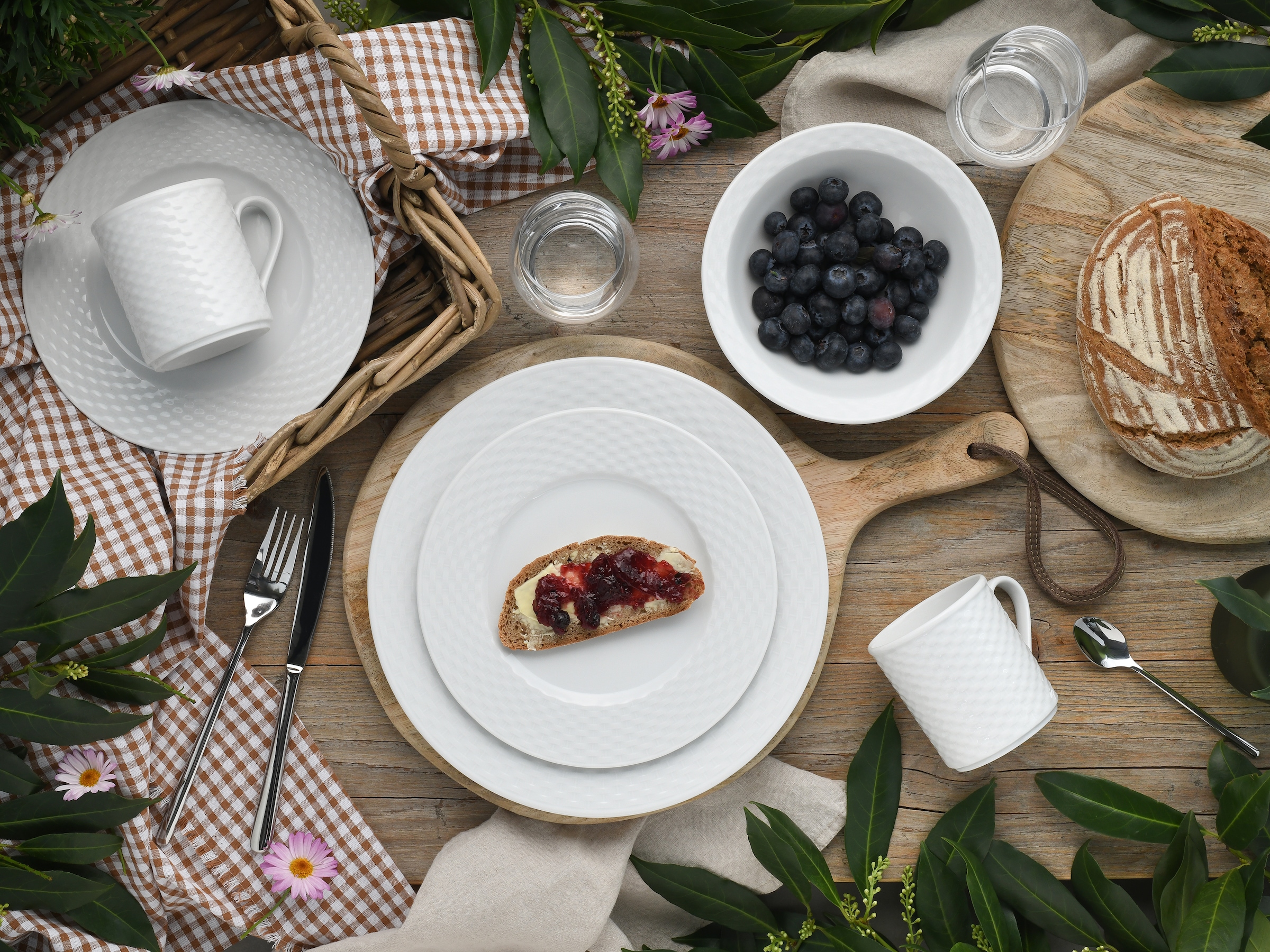 CreaTable Kombiservice »Polo, Service 16-tlg.« Daily Use, Zeitlos