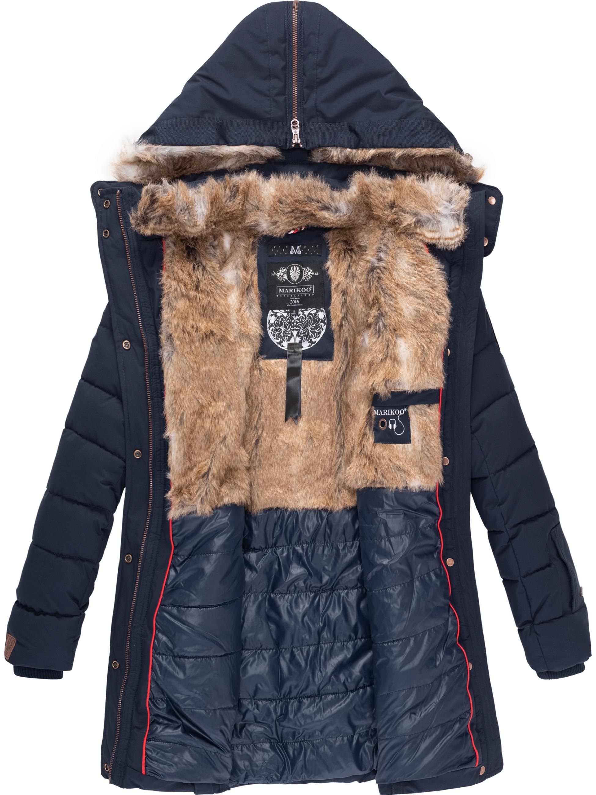 Marikoo Wintermantel »Wintermantel Lieblings Jacke«