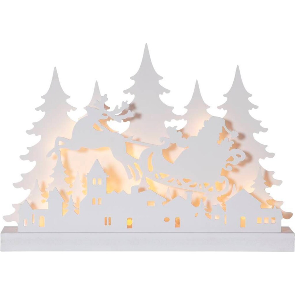 EGLO LED Dekolicht »GRANDY«, 36 flammig-flammig, weiß / L36 x H30 x B8 cm / inkl. 36 x LED-Platine / Lichterbogen