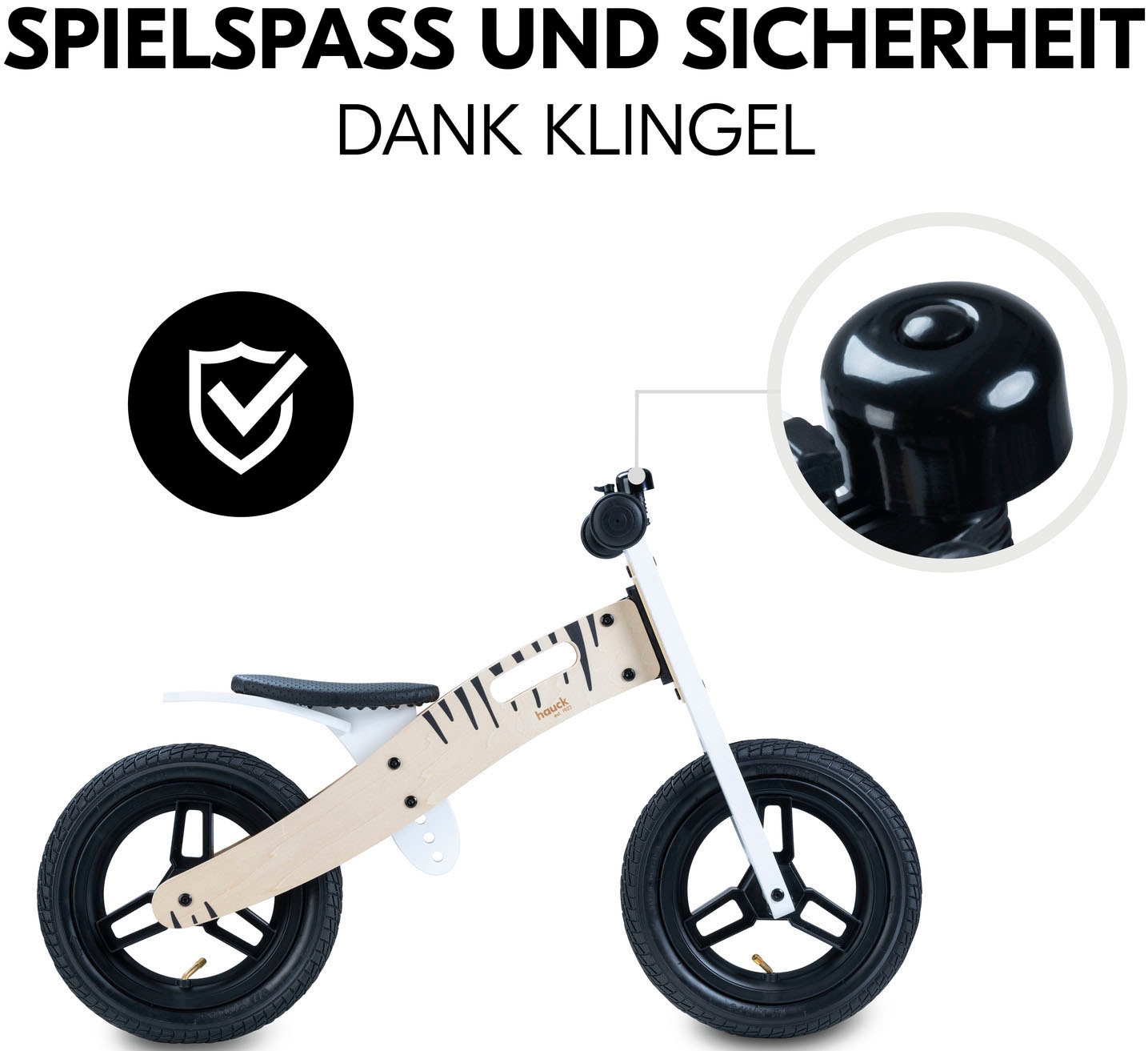 Hauck Laufrad »Balance N Ride Zebra«, FSC® - schützt Wald - weltweit