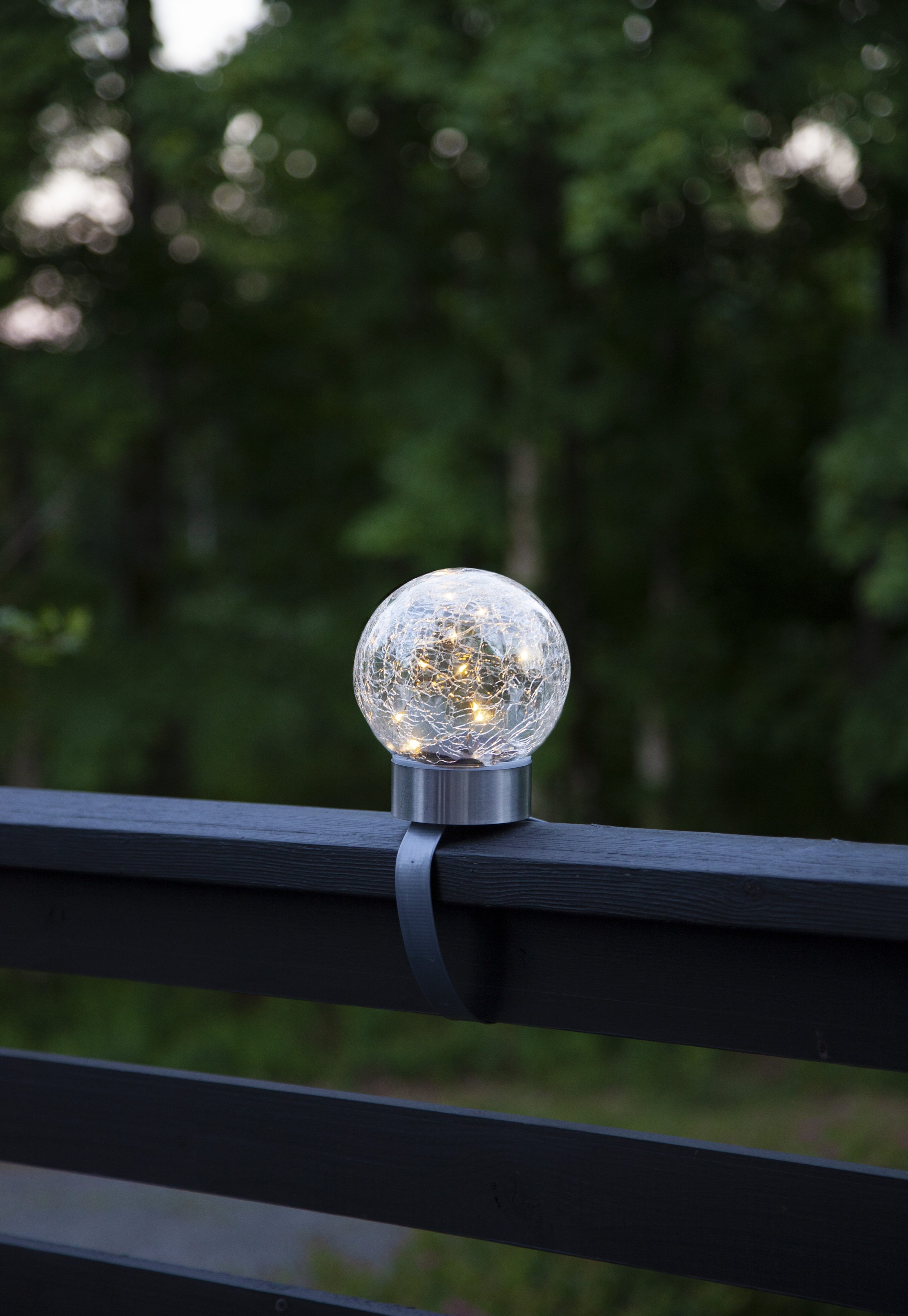 Parforce Traditional Hunting LED Solarleuchte »Solar Dekoration Glory« LED-Board 1 Stk. Warmweiß 3-in-1-Nutzung, 10 Dewdrops, Dämmerungssensor