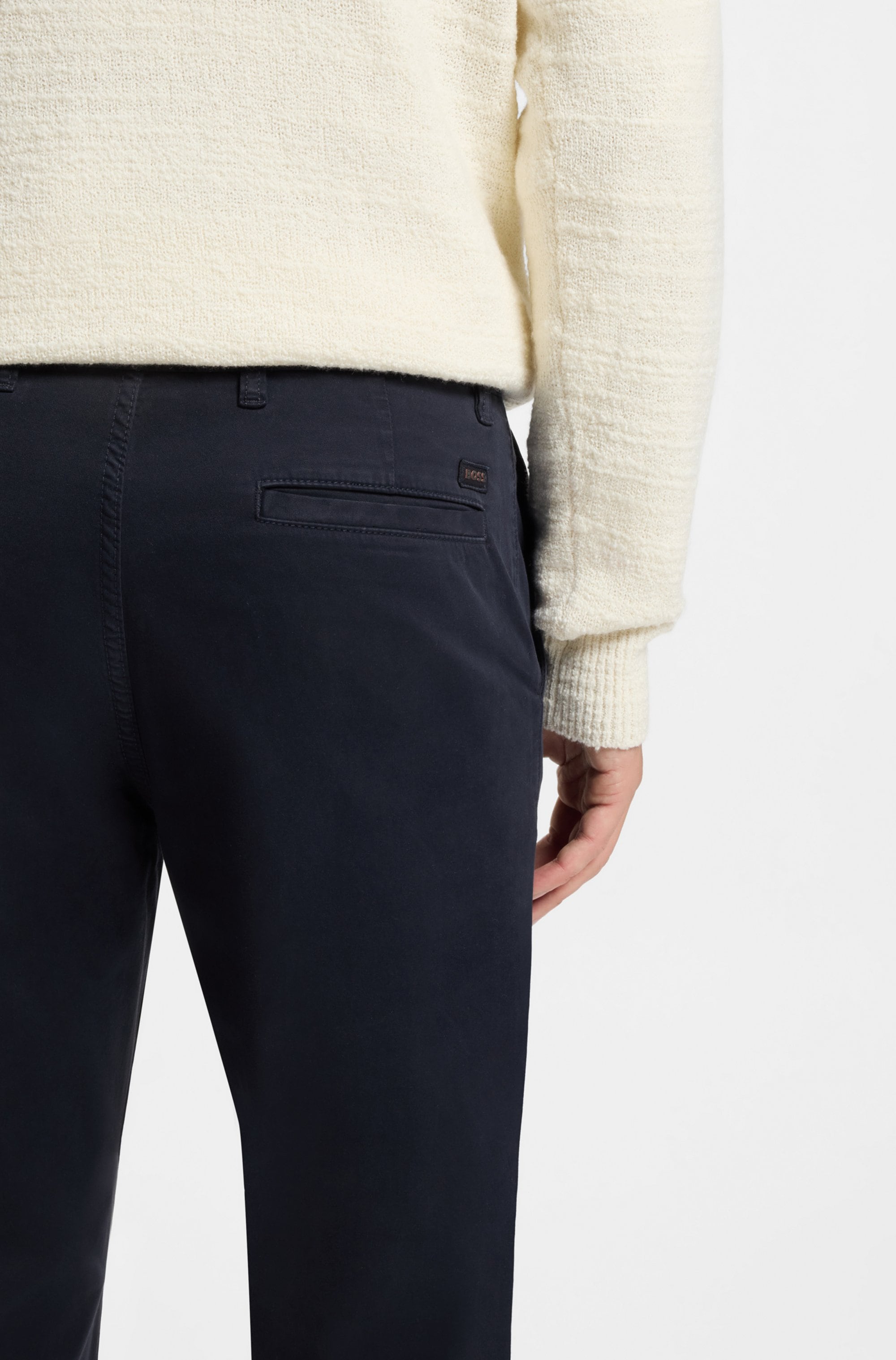 BOSS ORANGE Chinohose »Regular«  in gerader From