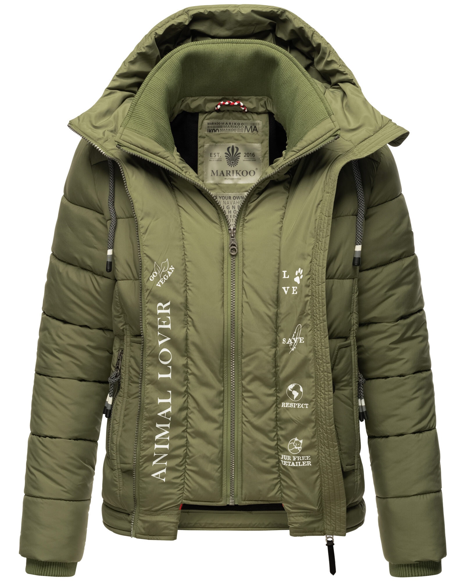 Marikoo Outdoorjacke »Marikoo Taisaa Princess Damen Steppjacke B940«